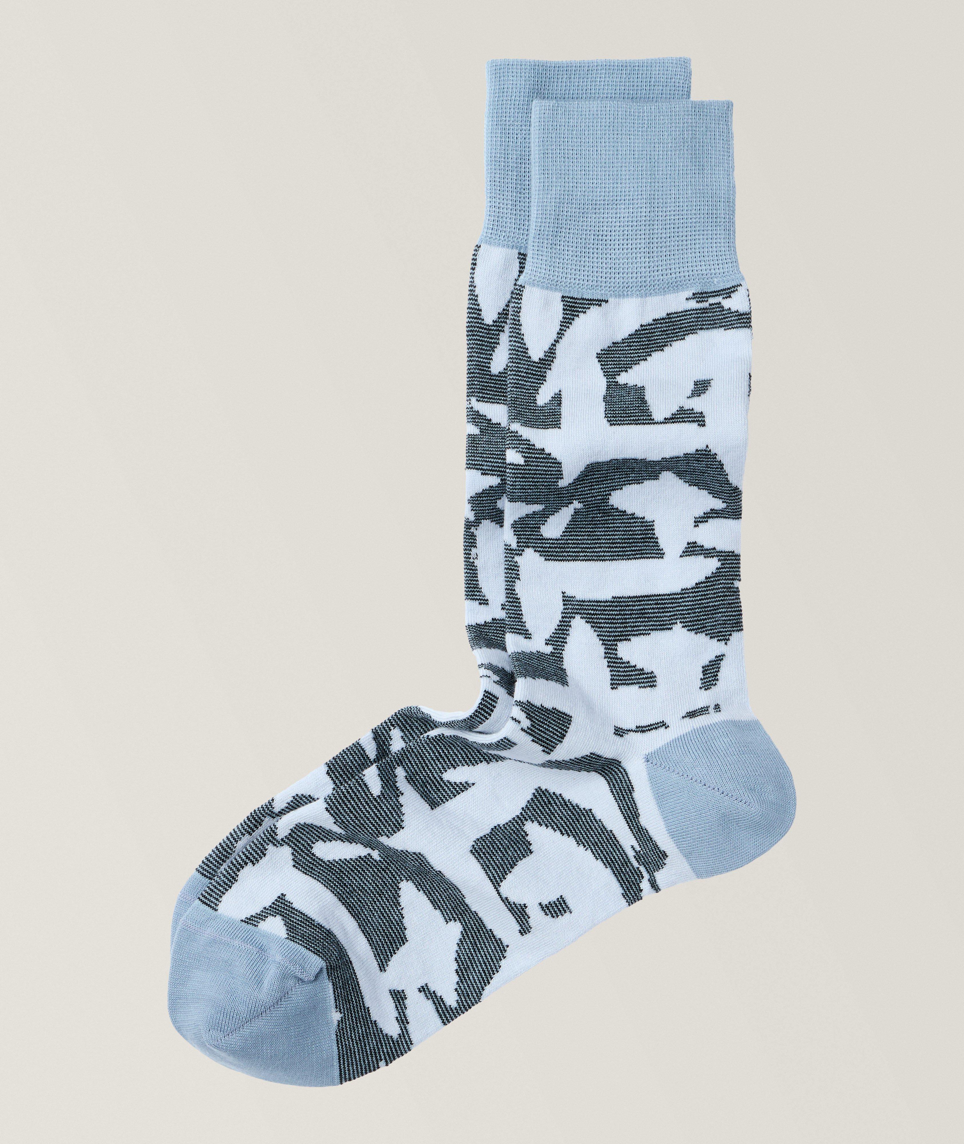 Chaussettes Gideon en coton extensible image 0