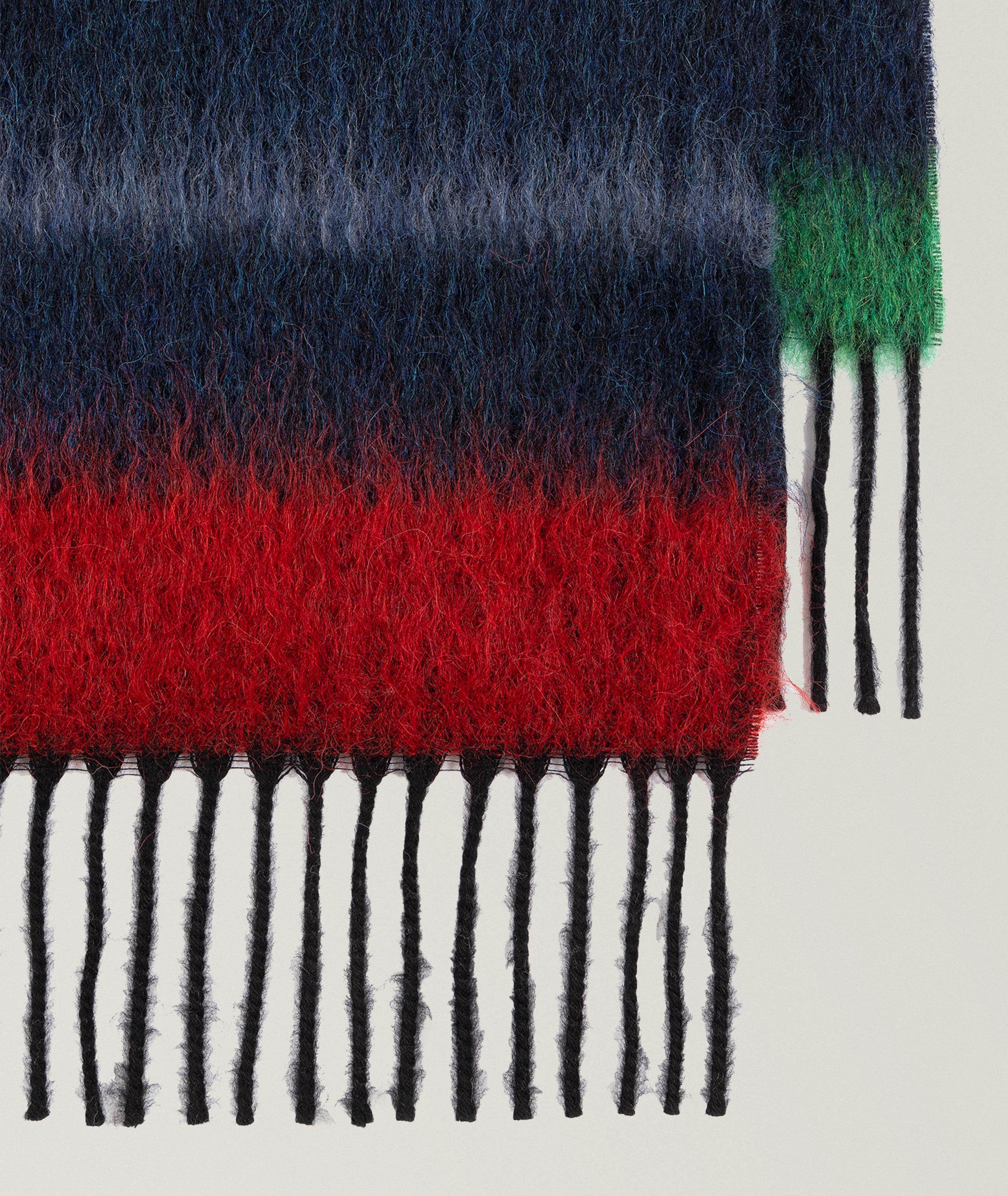 Striped Wool-Blend Scarf image 1