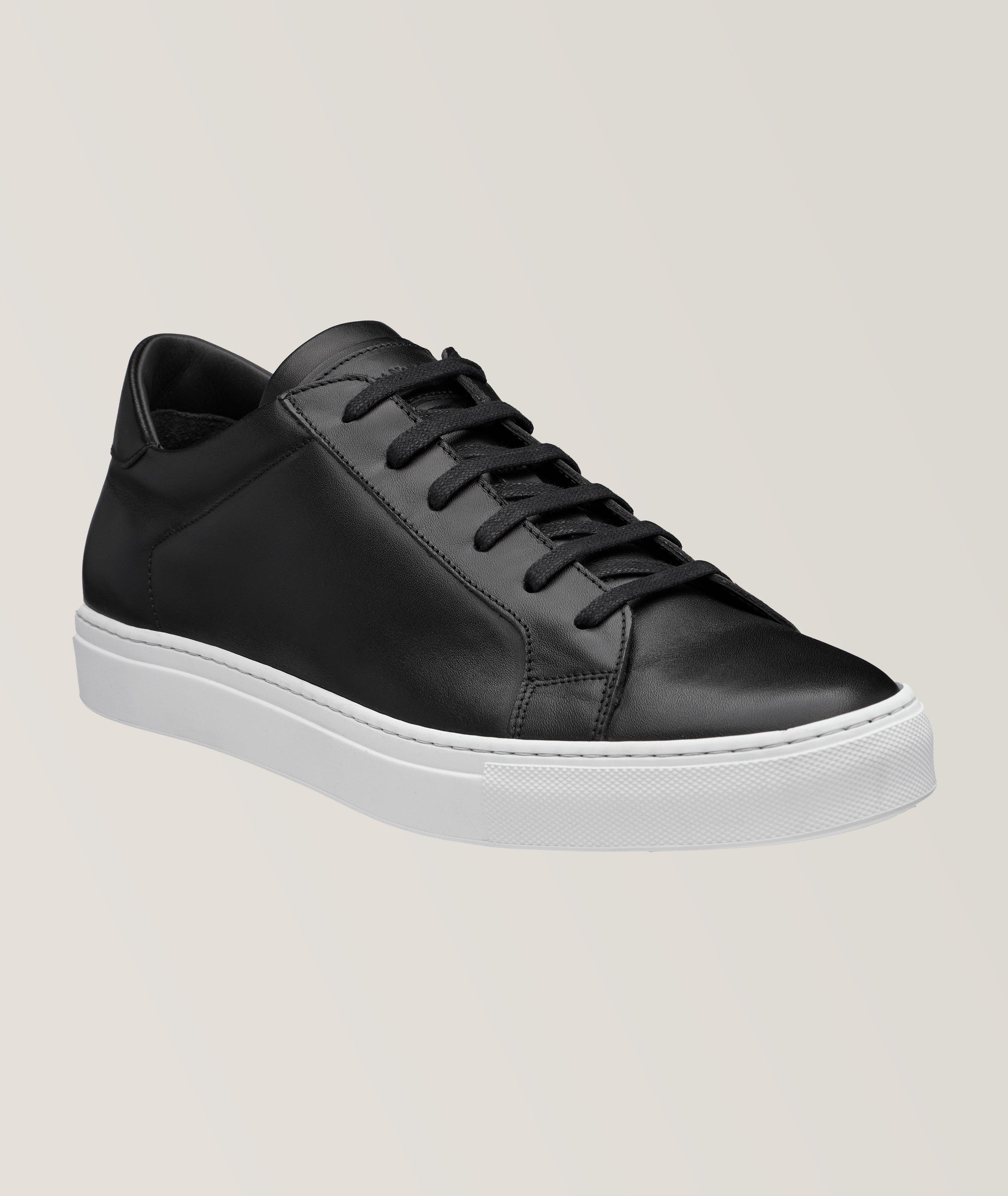 Pescara Burnished Leather Sneakers  image 0