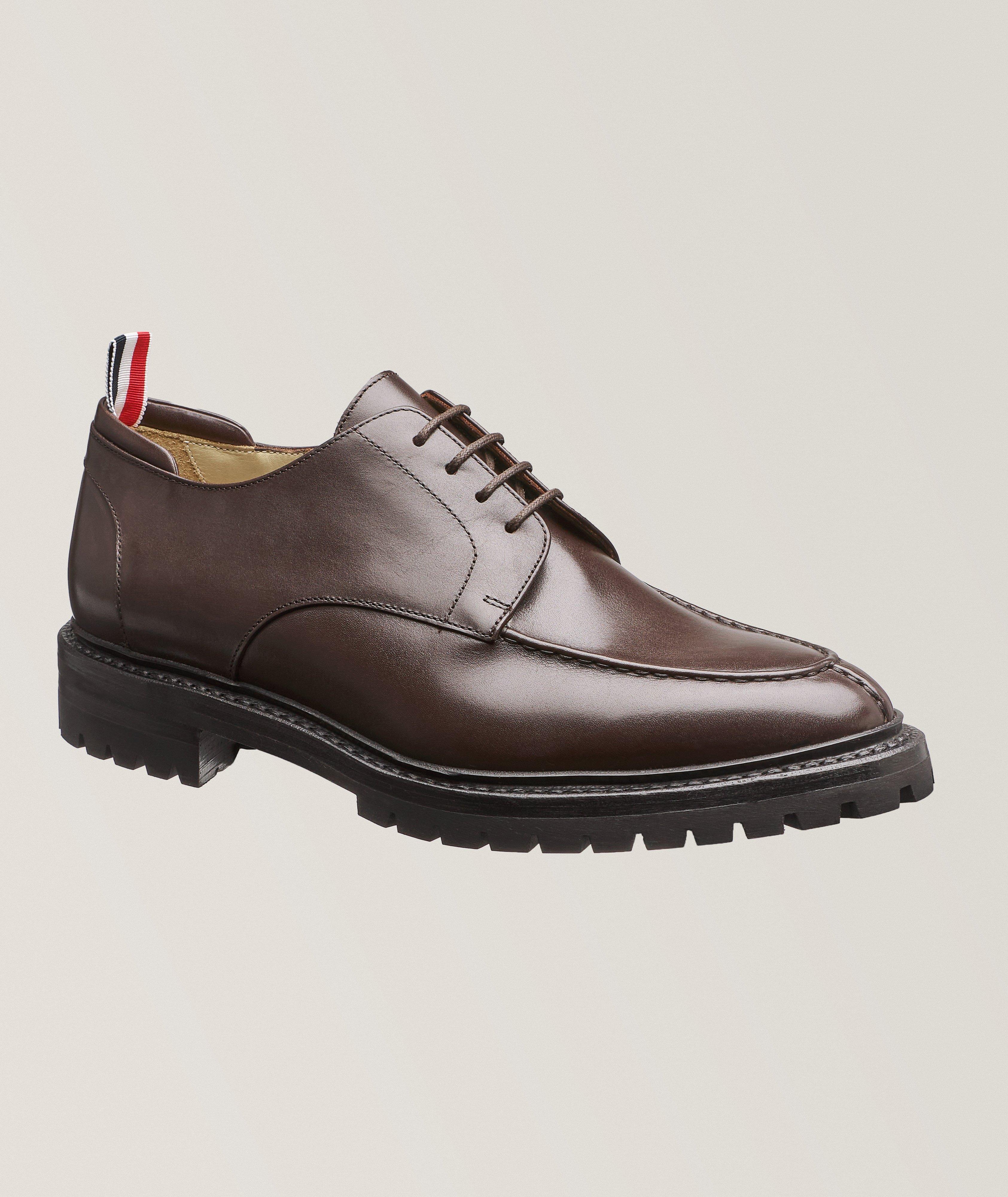 Thom Browne Chaussure lacée en cuir de veau