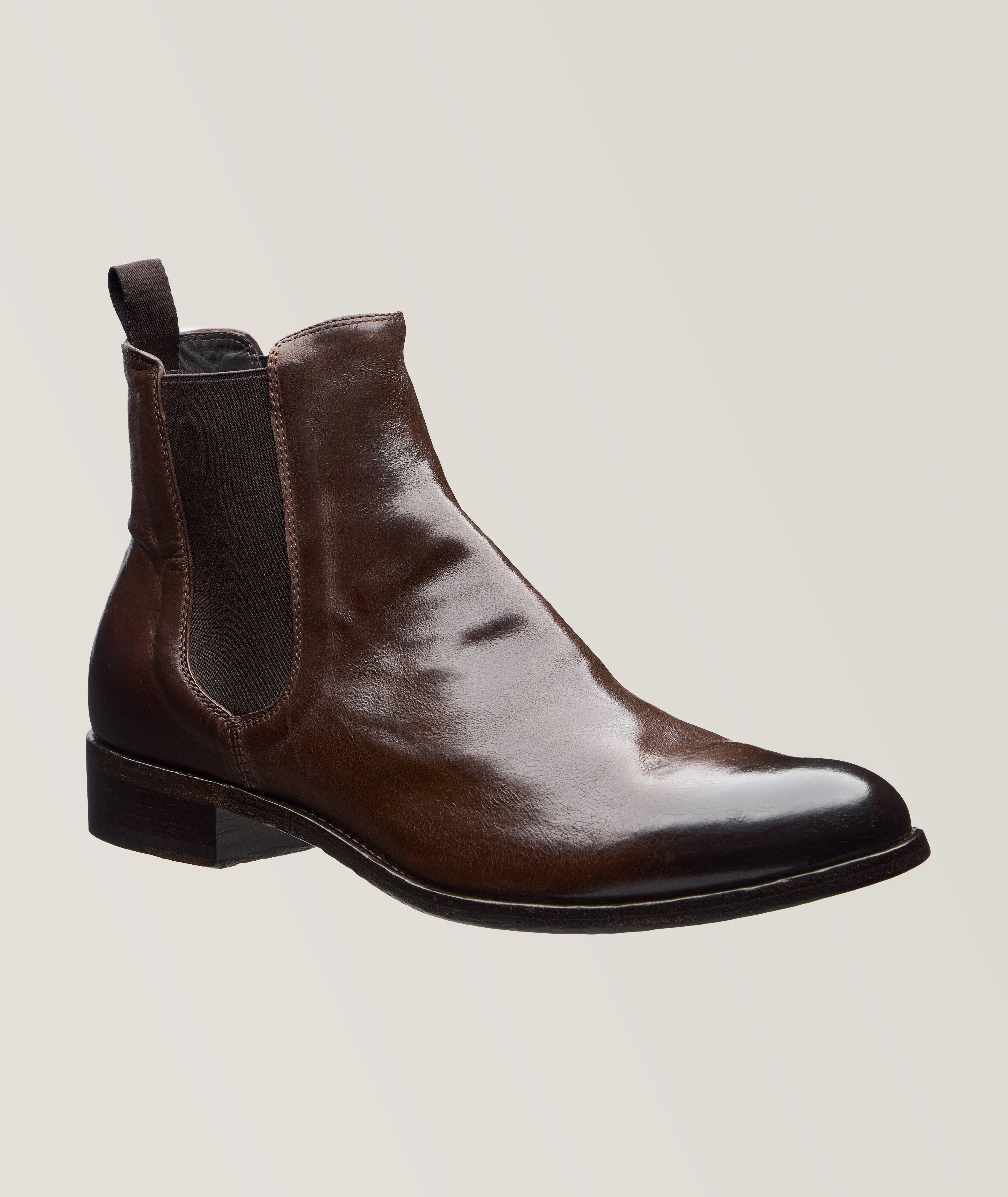 To Boot New York Botte de style Chelsea en cuir