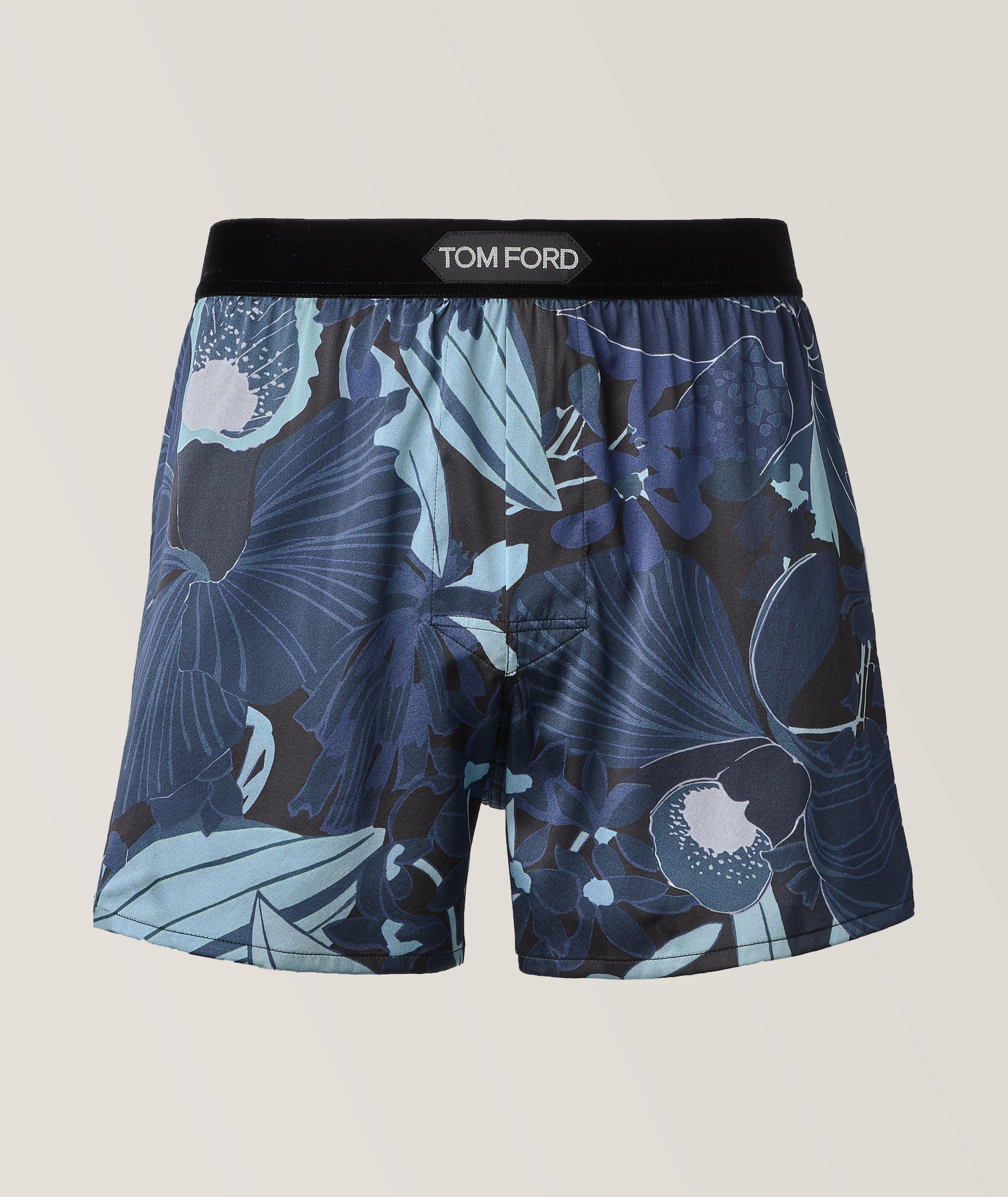 Orchid Stretch-Silk Boxers