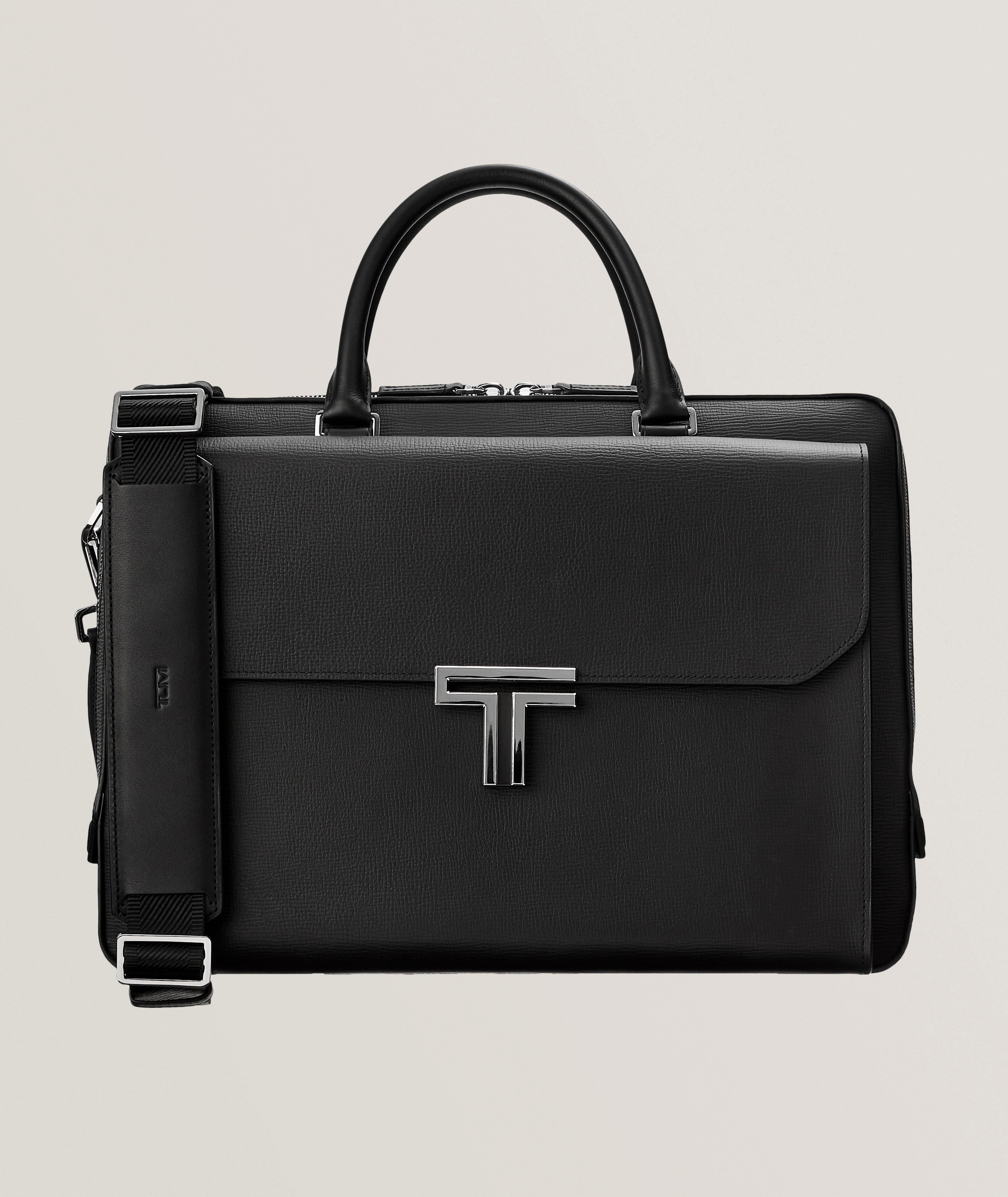 Turin Vincenzo Leather Top Zip Briefcase  image 0