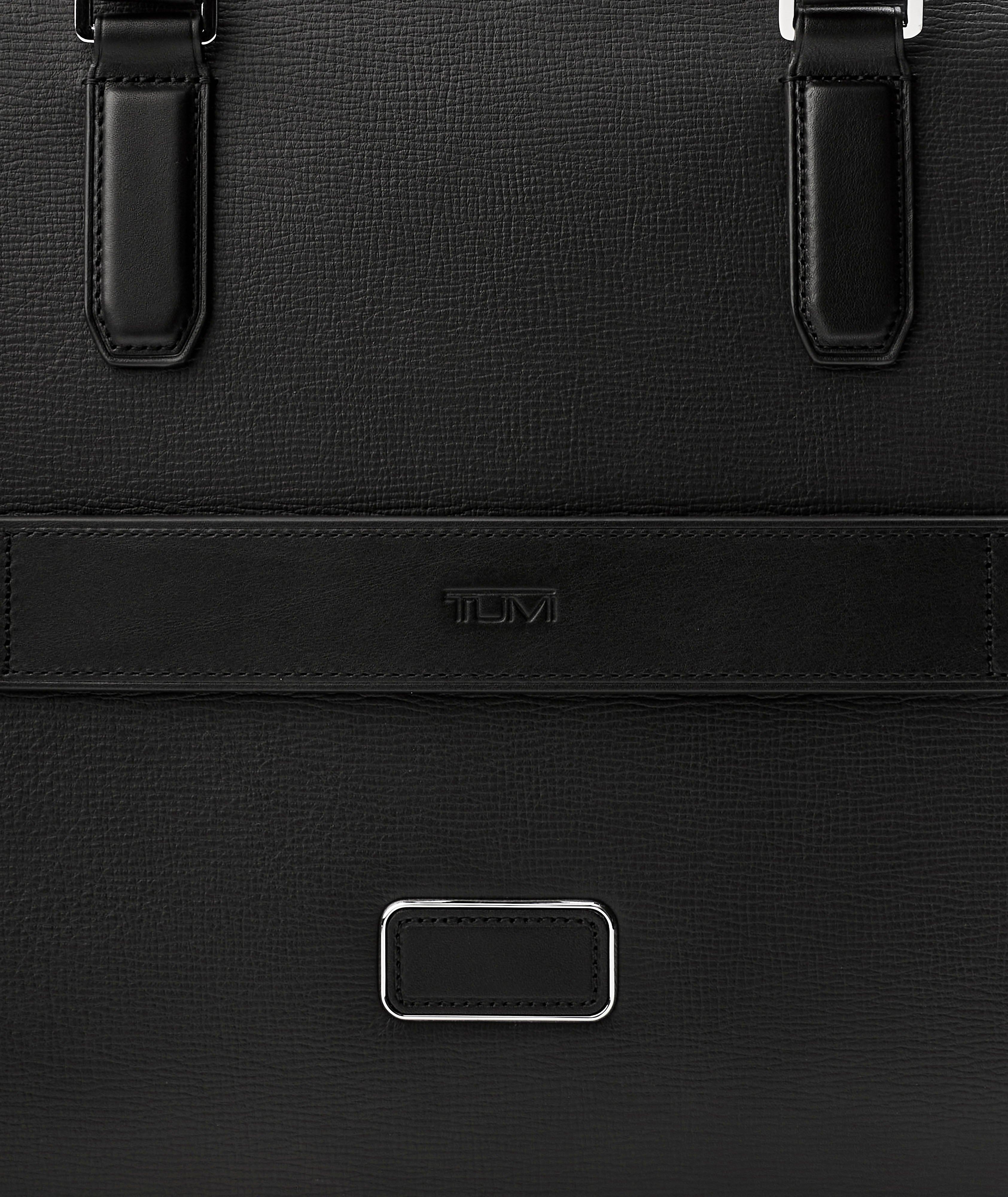 Turin Savona Leather Slim Briefcase  image 5