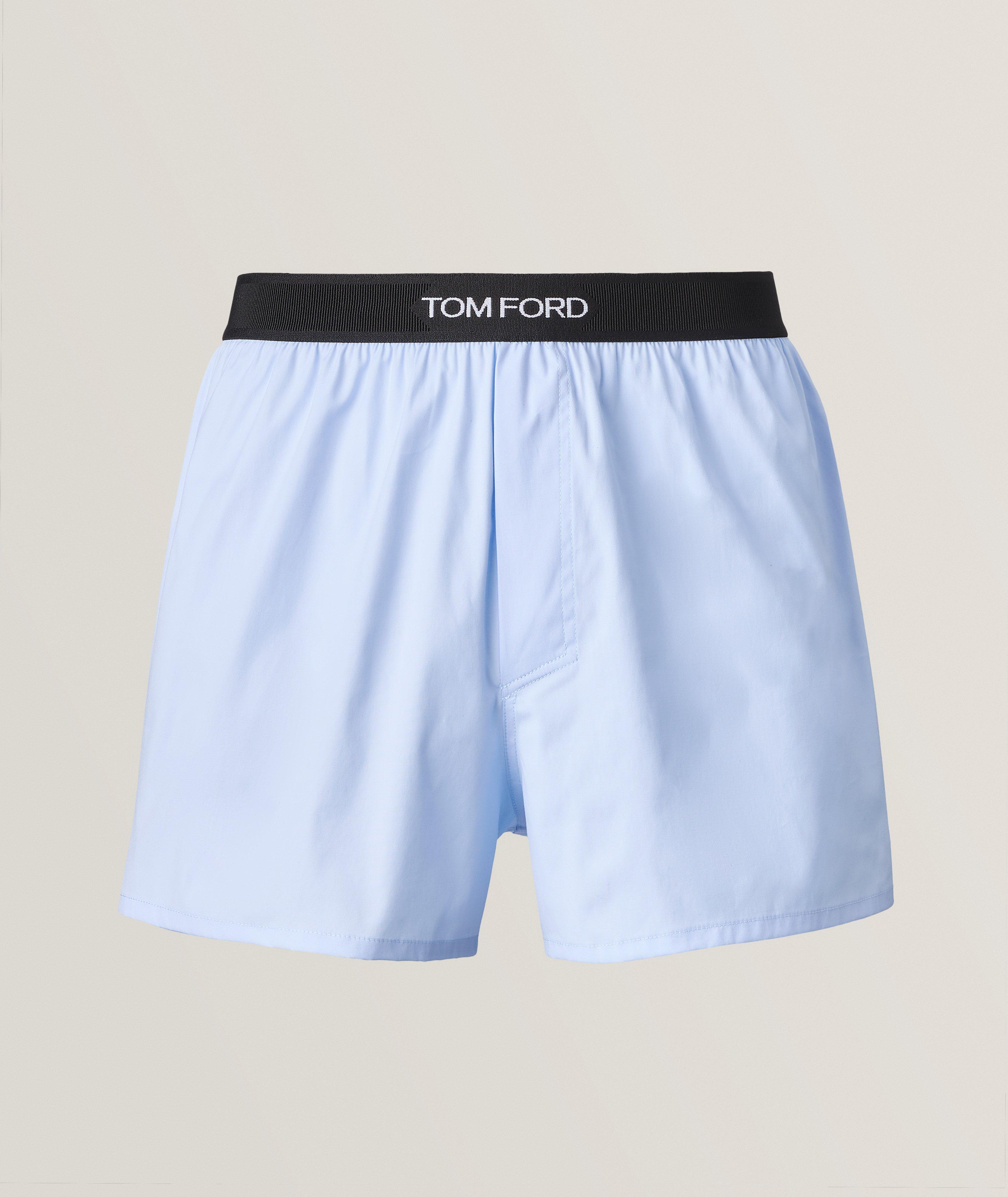 Stretch-Poplin Cotton Boxers image 0