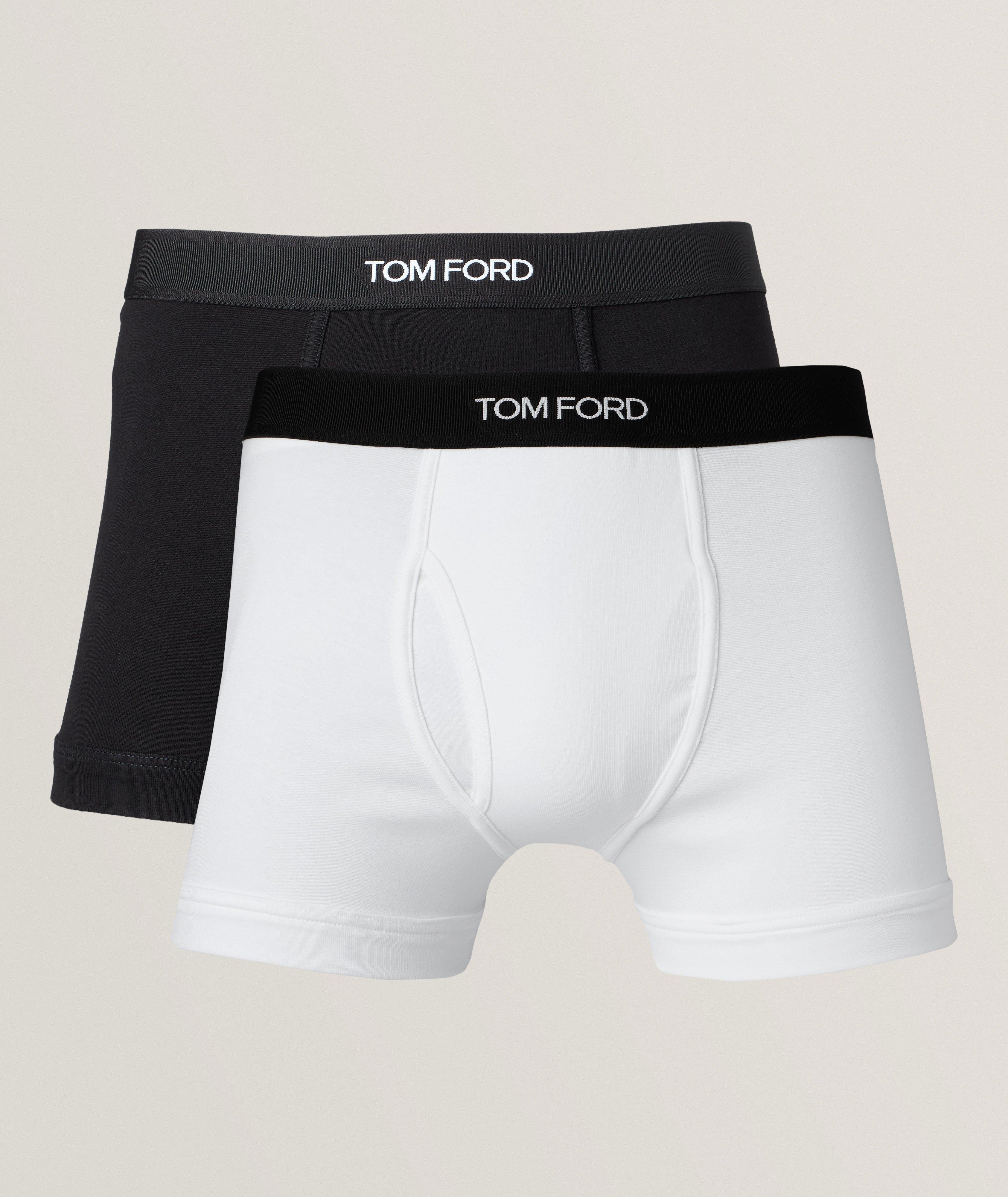 2-Pack Stretch-Cotton Jersey Boxer Briefs image 0