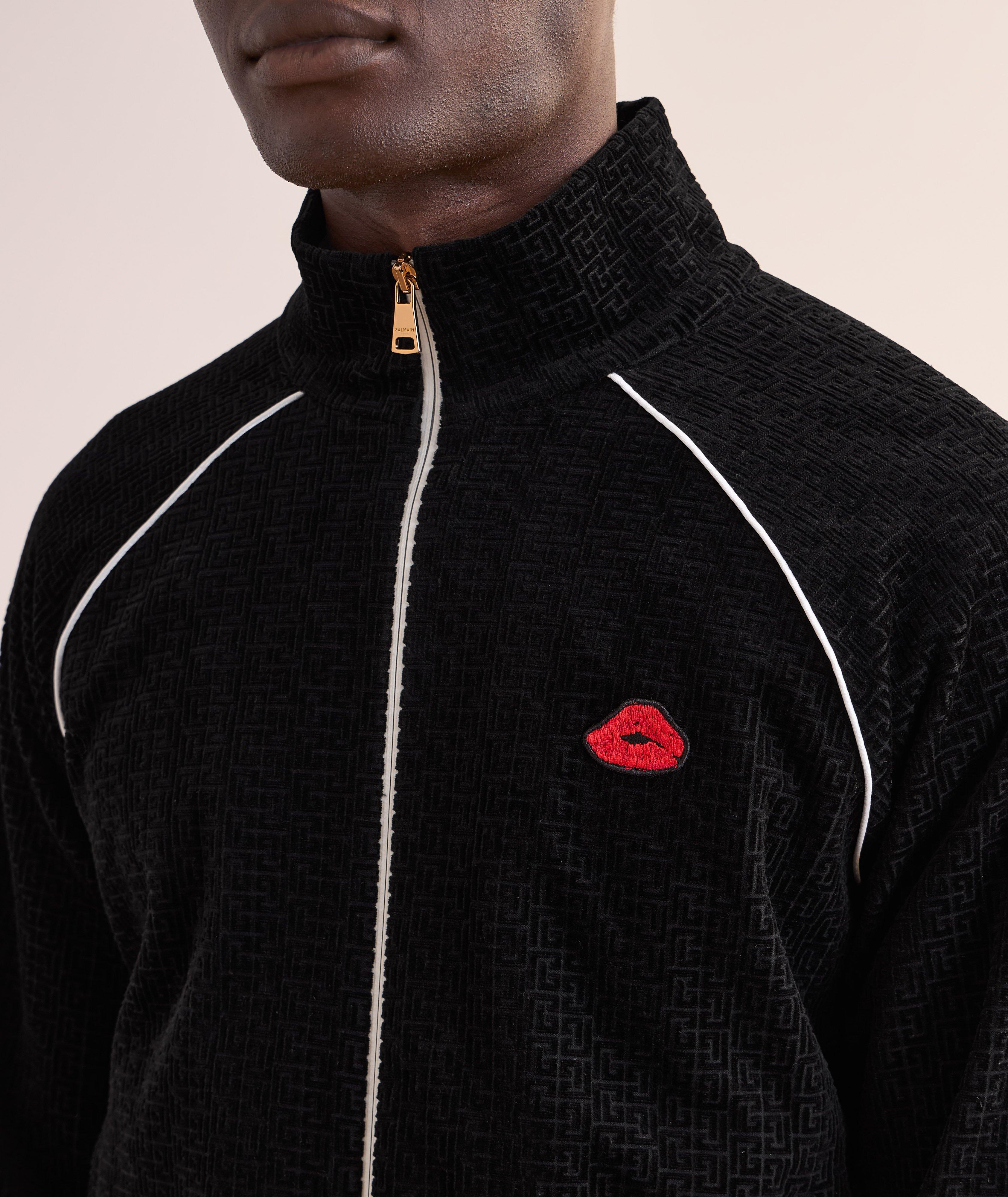 Embossed Logo Lips Track Jacket image 3