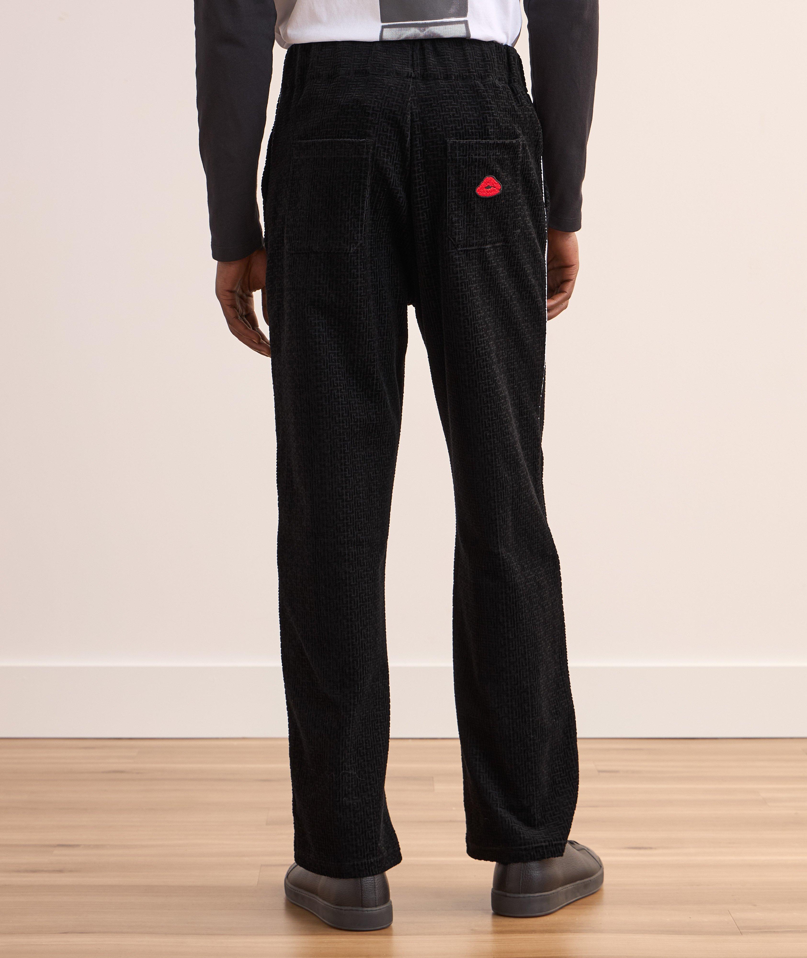 Embossed Logo Lips Track Pants image 2