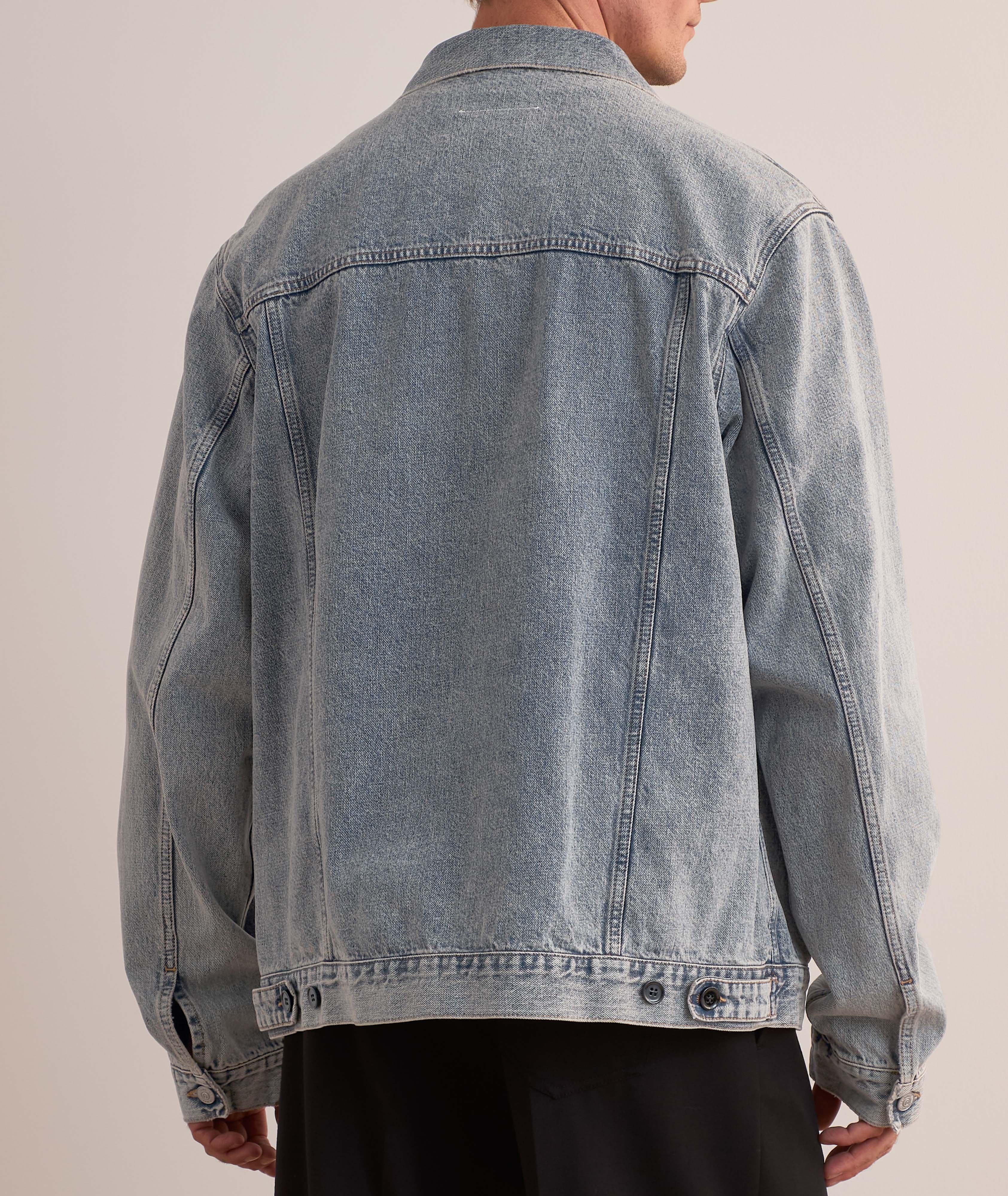 Blouson sectionné en denim image 2