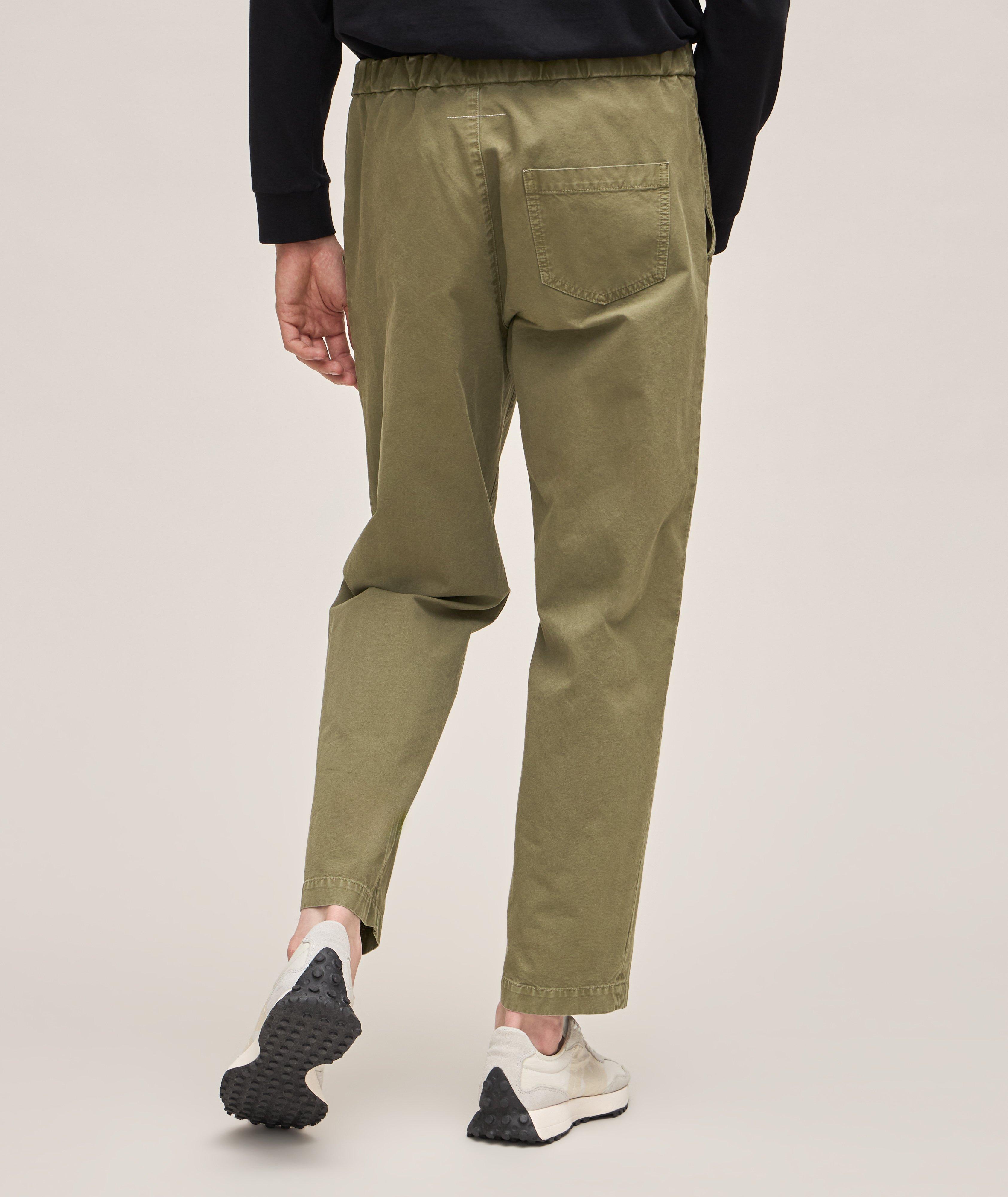 Drawstring Cotton Pants image 2