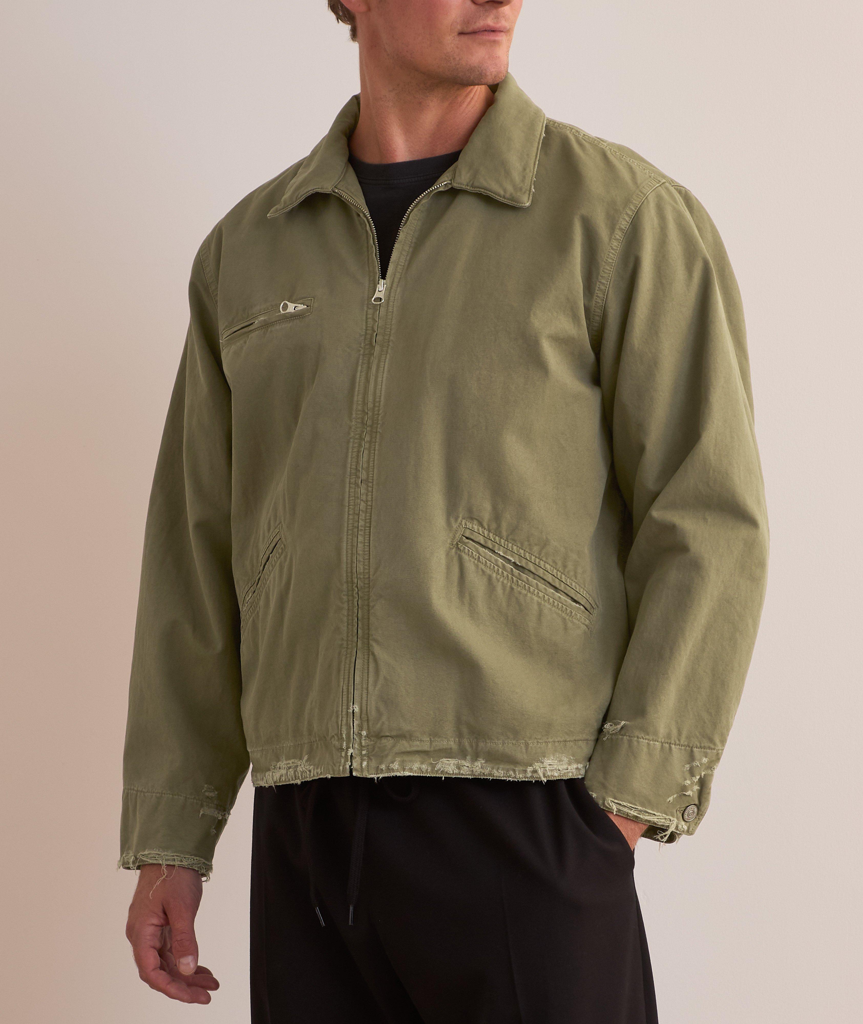 Cotton golf jacket sale