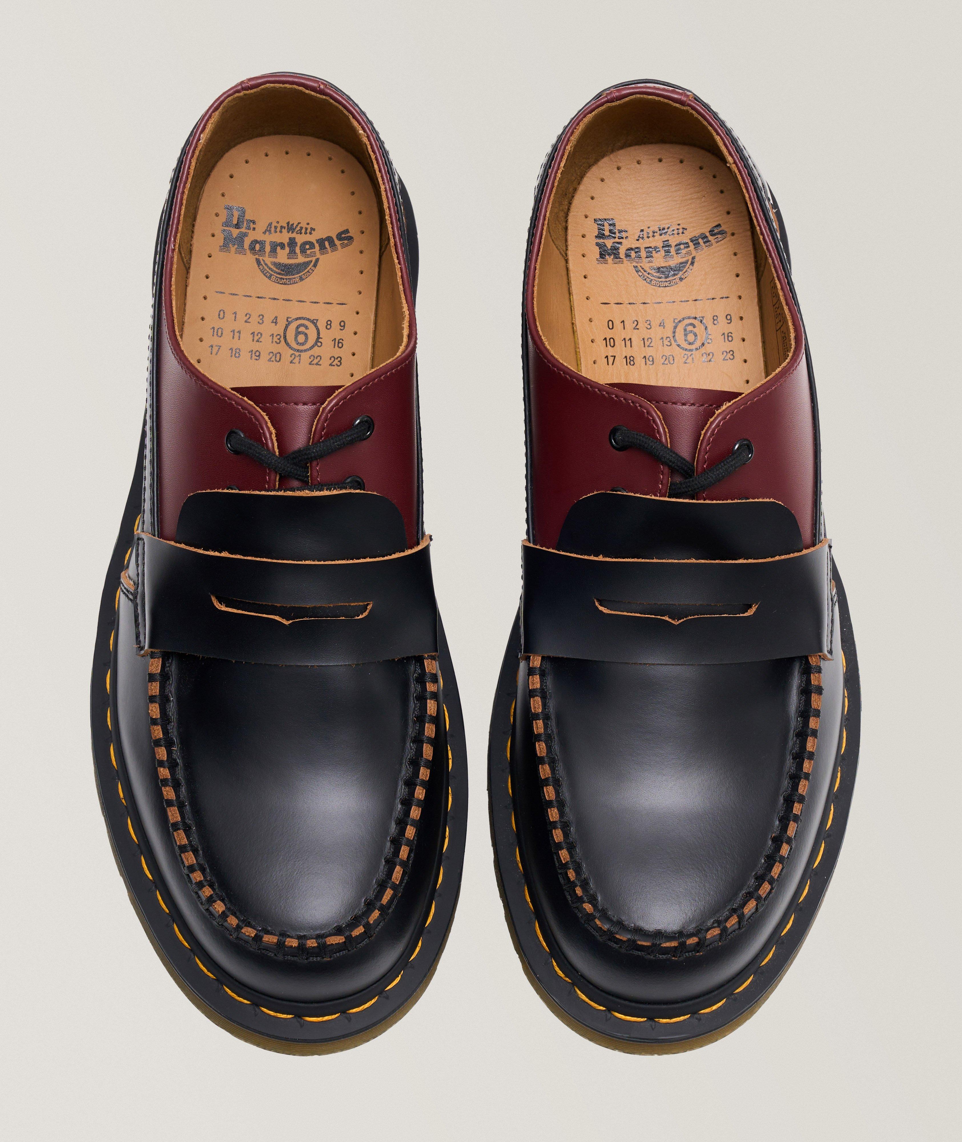 X Dr. Martens Leather Penny Loafers image 1