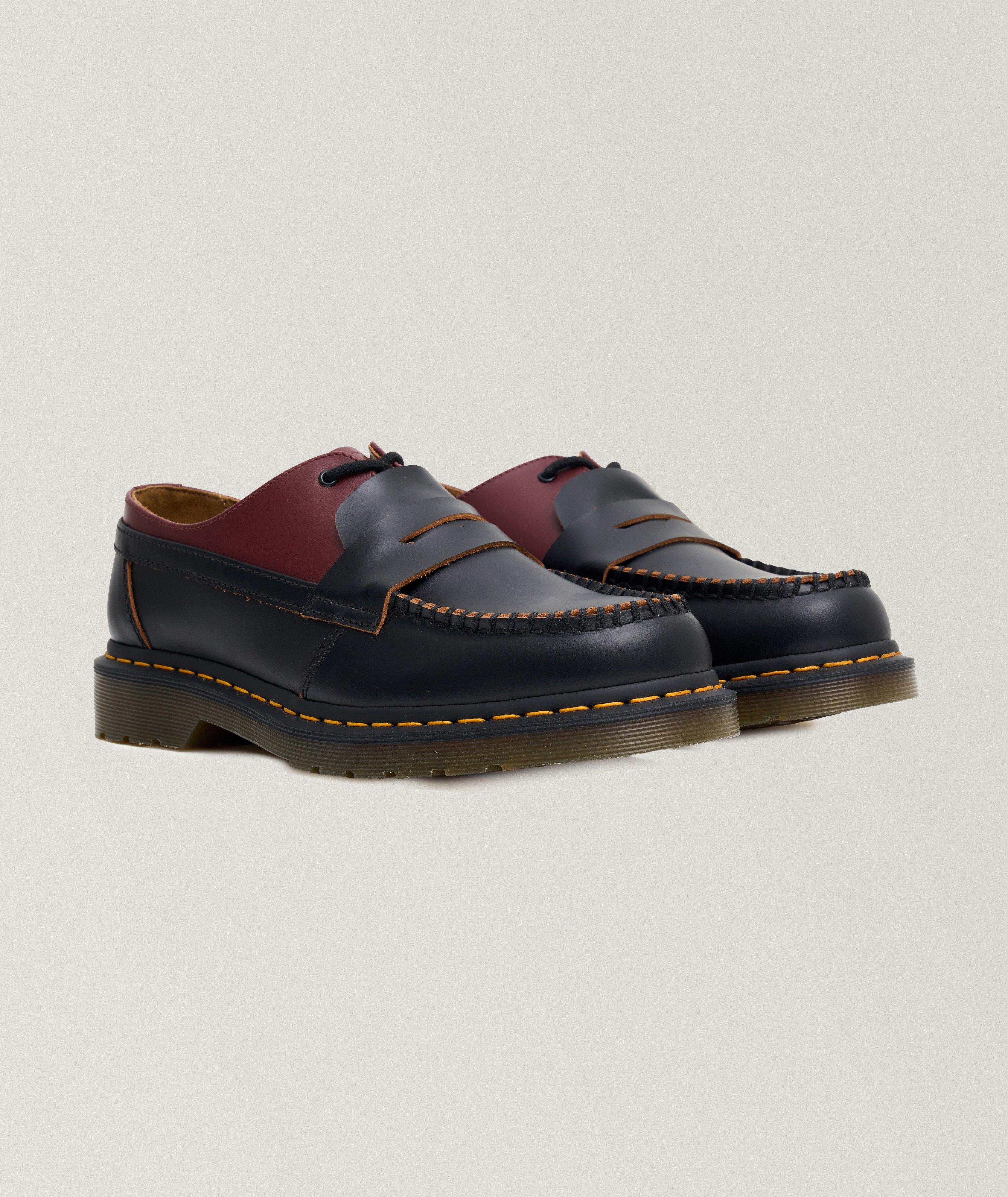 X Dr. Martens Leather Penny Loafers image 3