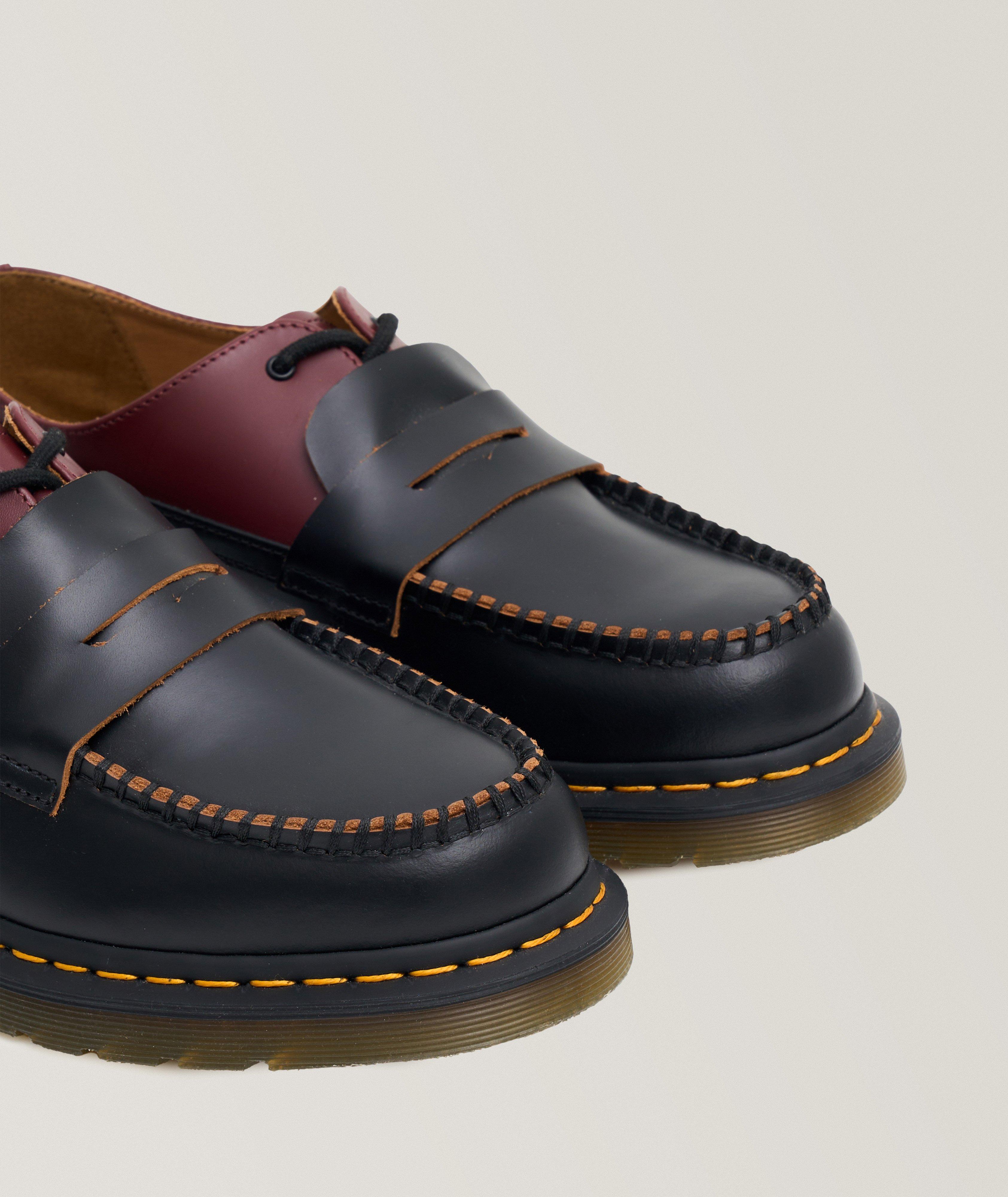 MM6 X Dr. Martens Leather Penny Loafers image 4