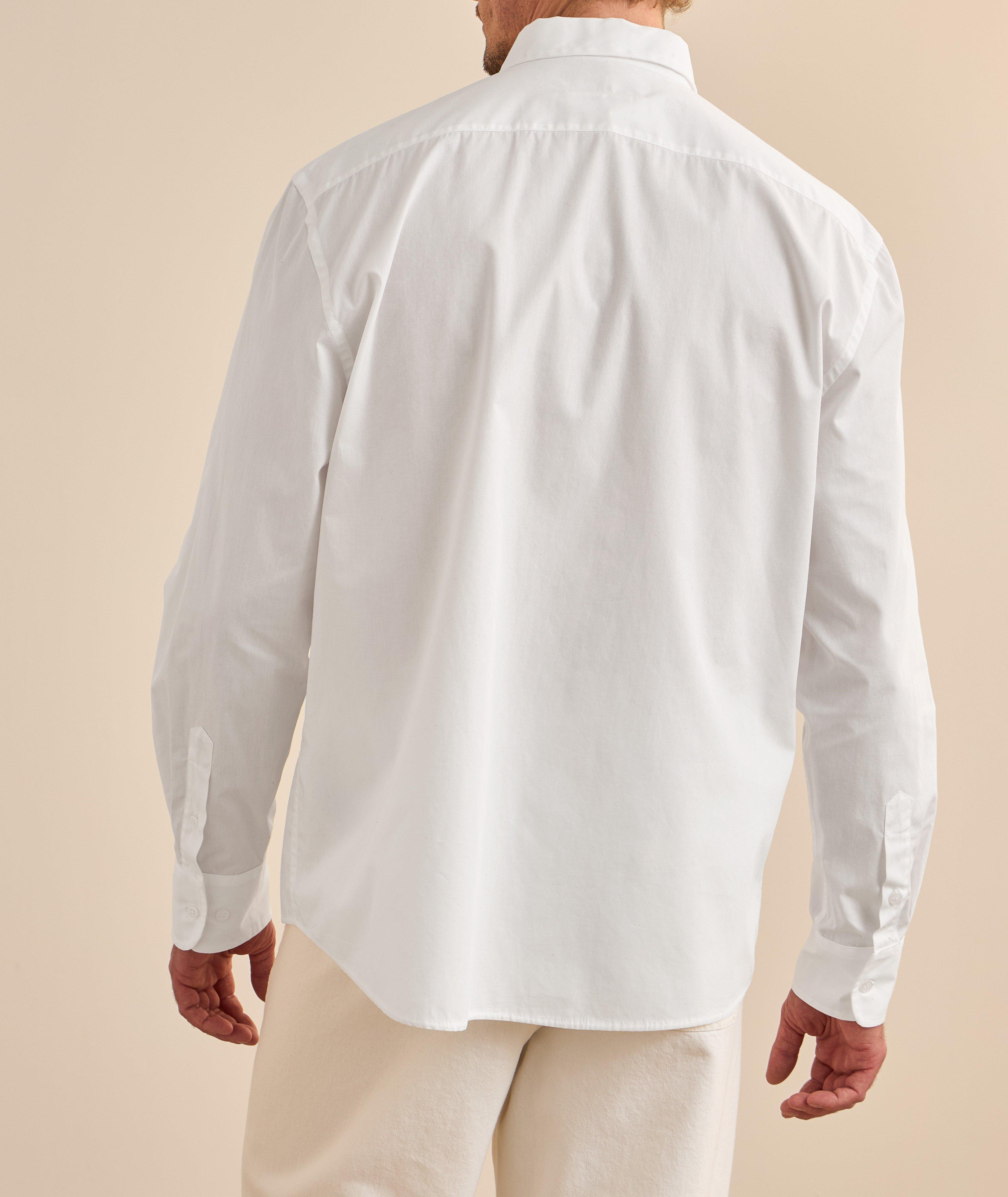 Cotton Poplin Zip Detail Shirt image 2