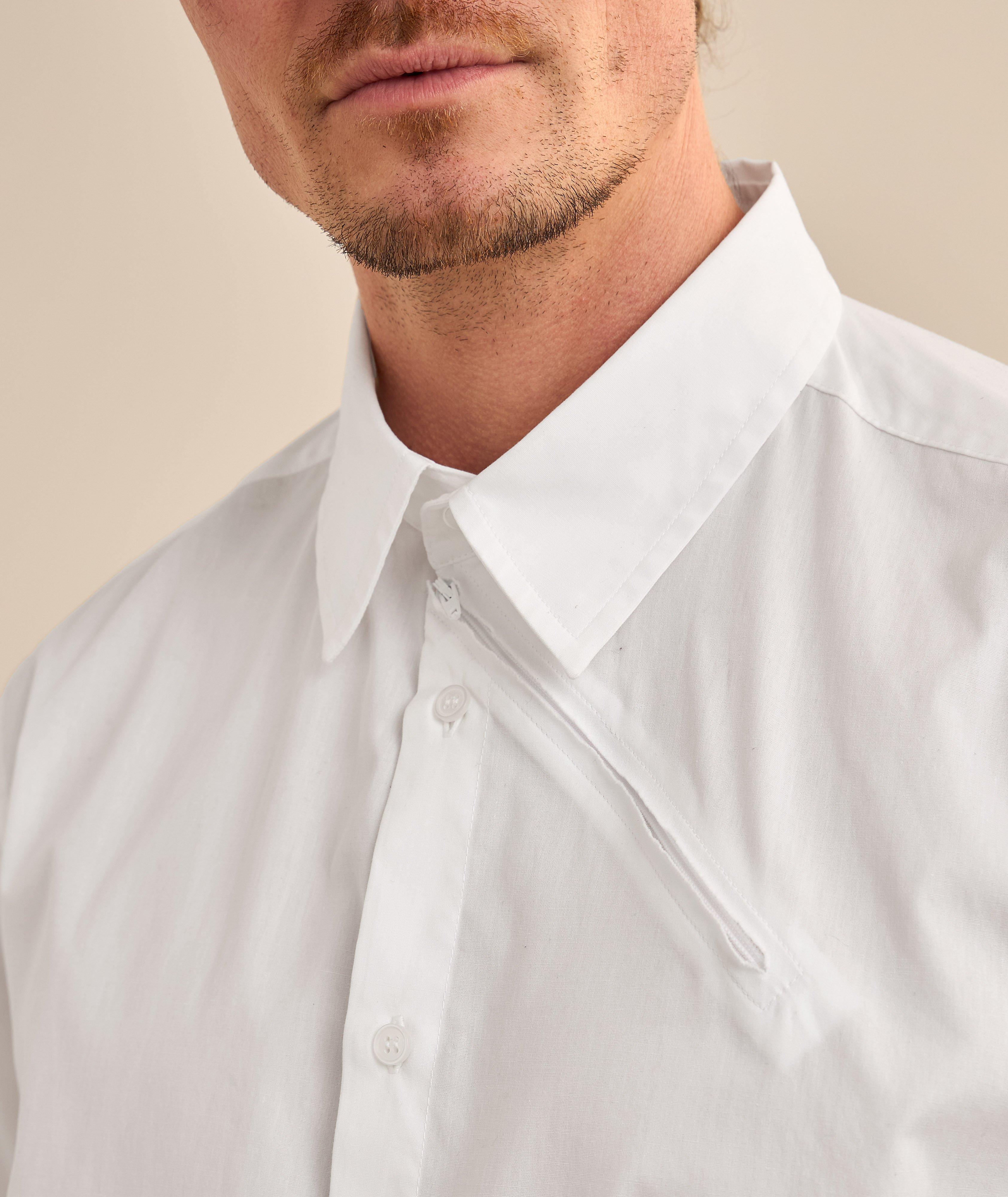 Cotton Poplin Zip Detail Shirt image 3