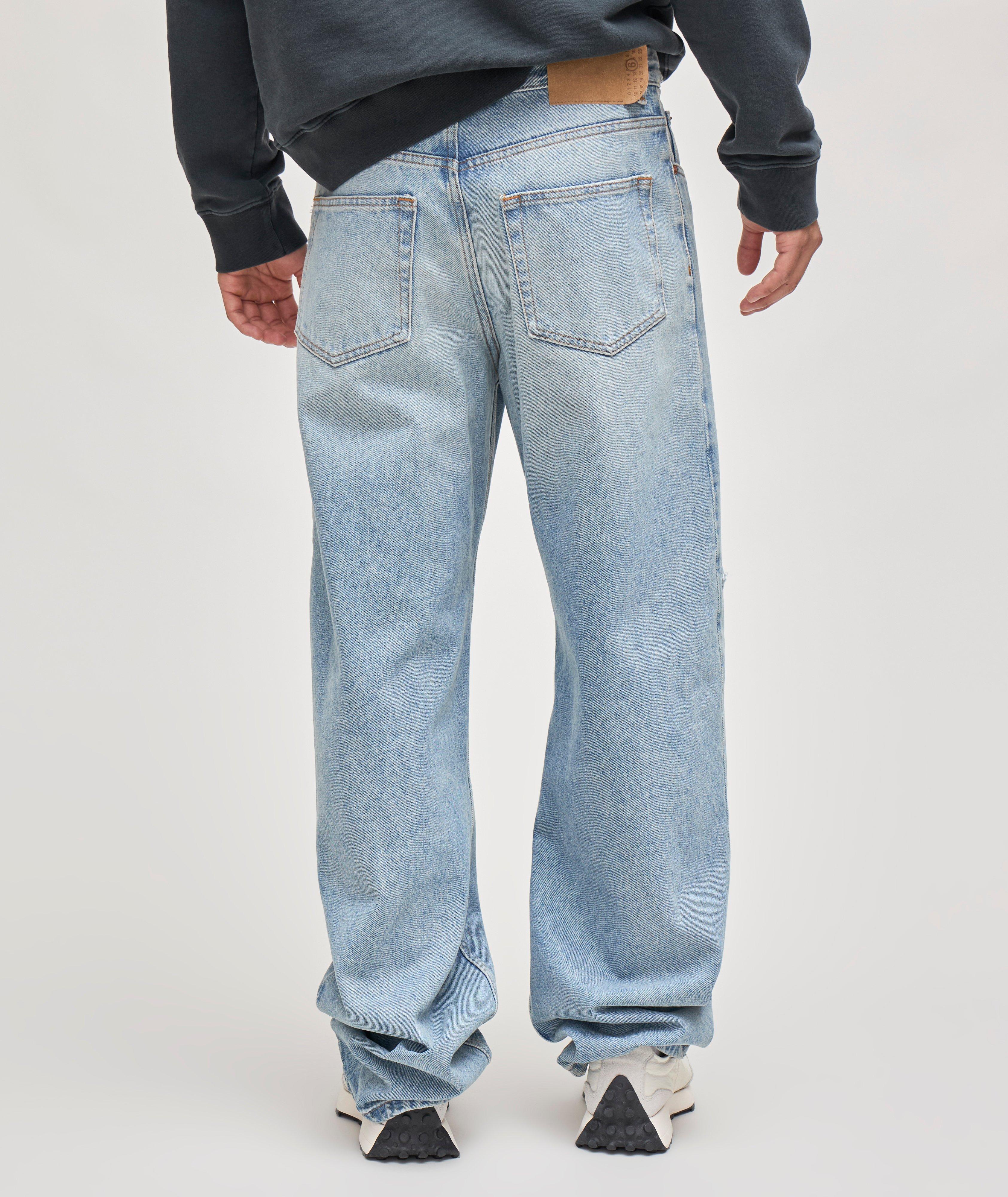 Cotton Panel Denim Jeans  image 2