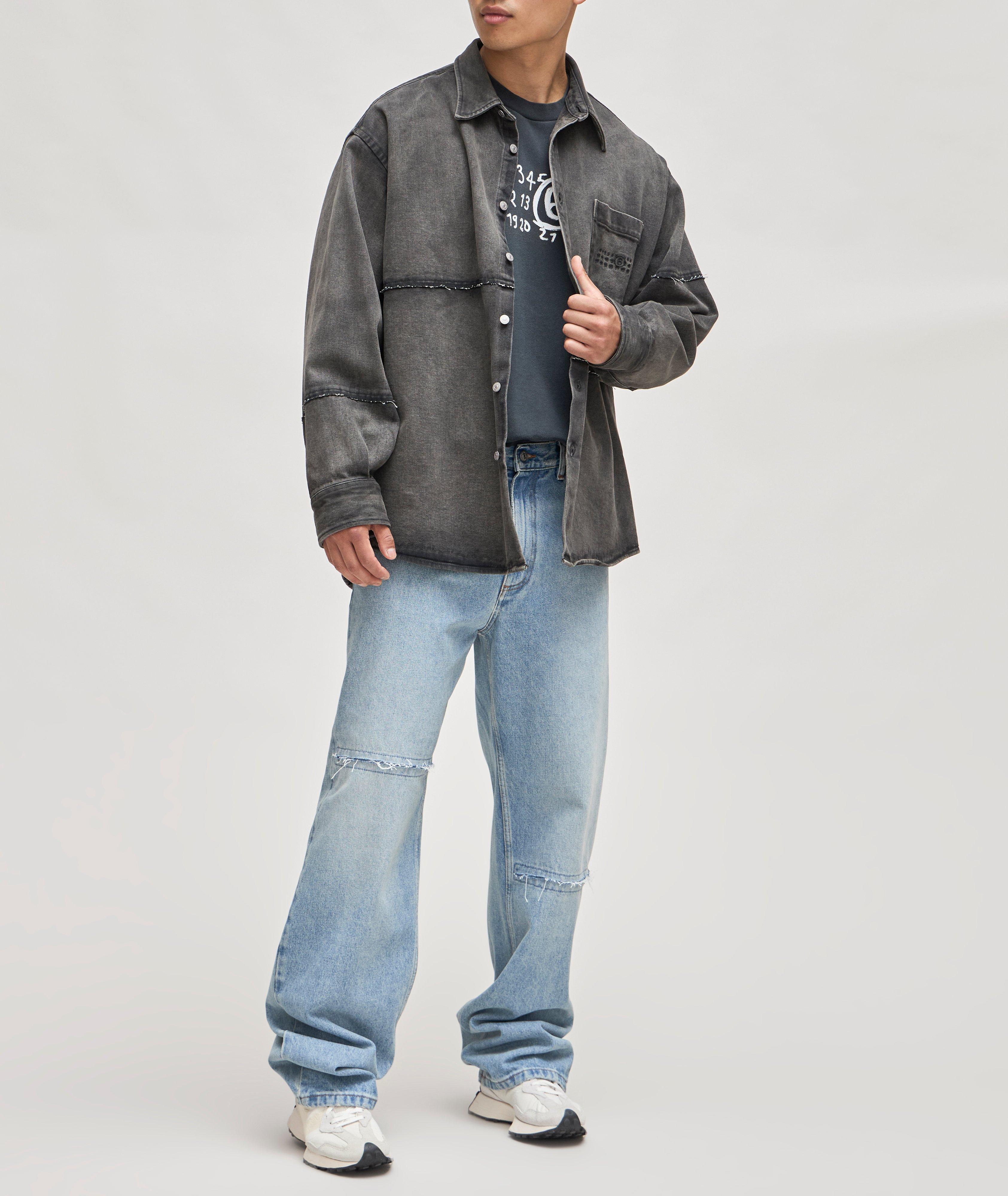 Cotton Panel Denim Jeans  image 3