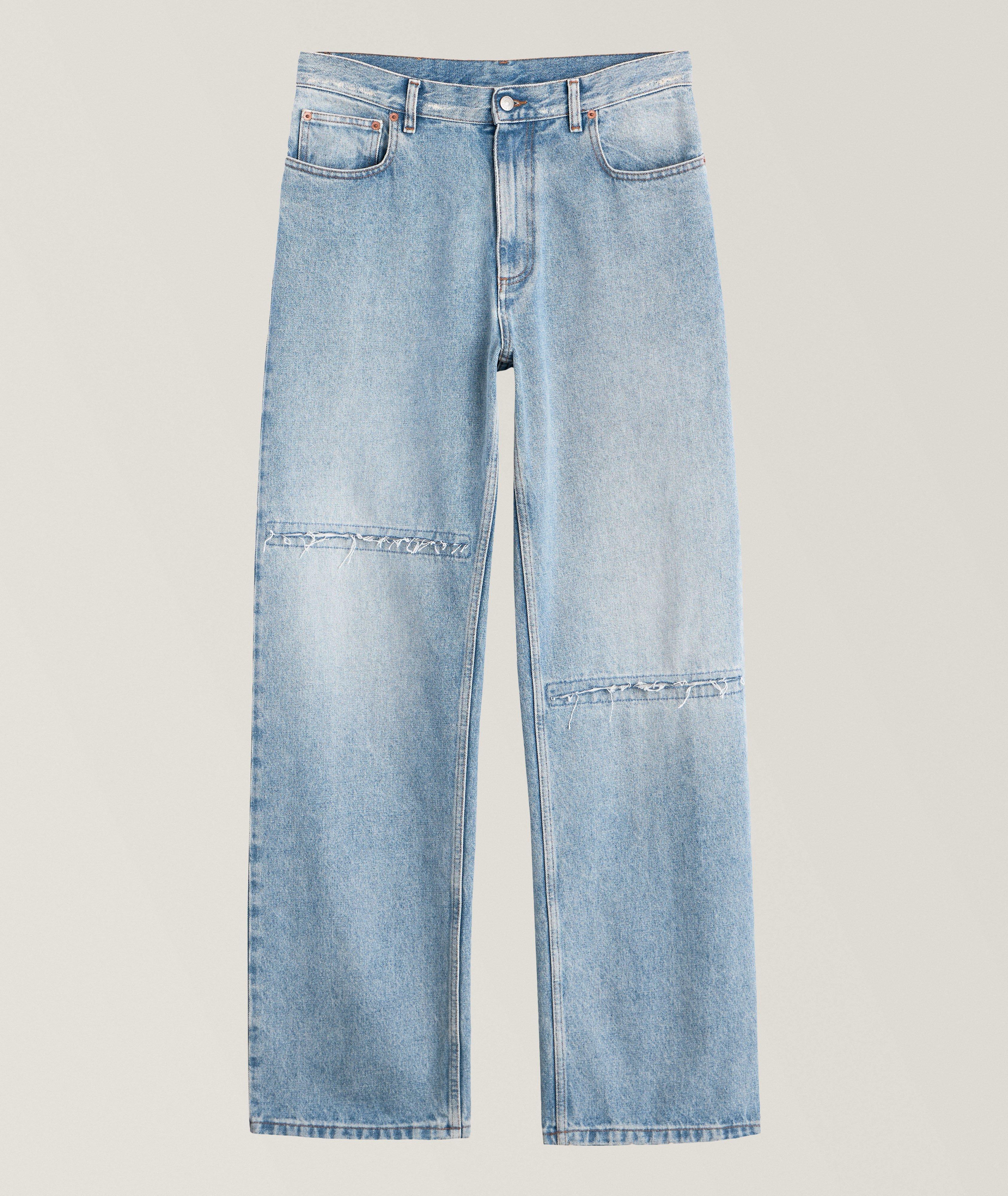 Cotton Panel Denim Jeans  image 0