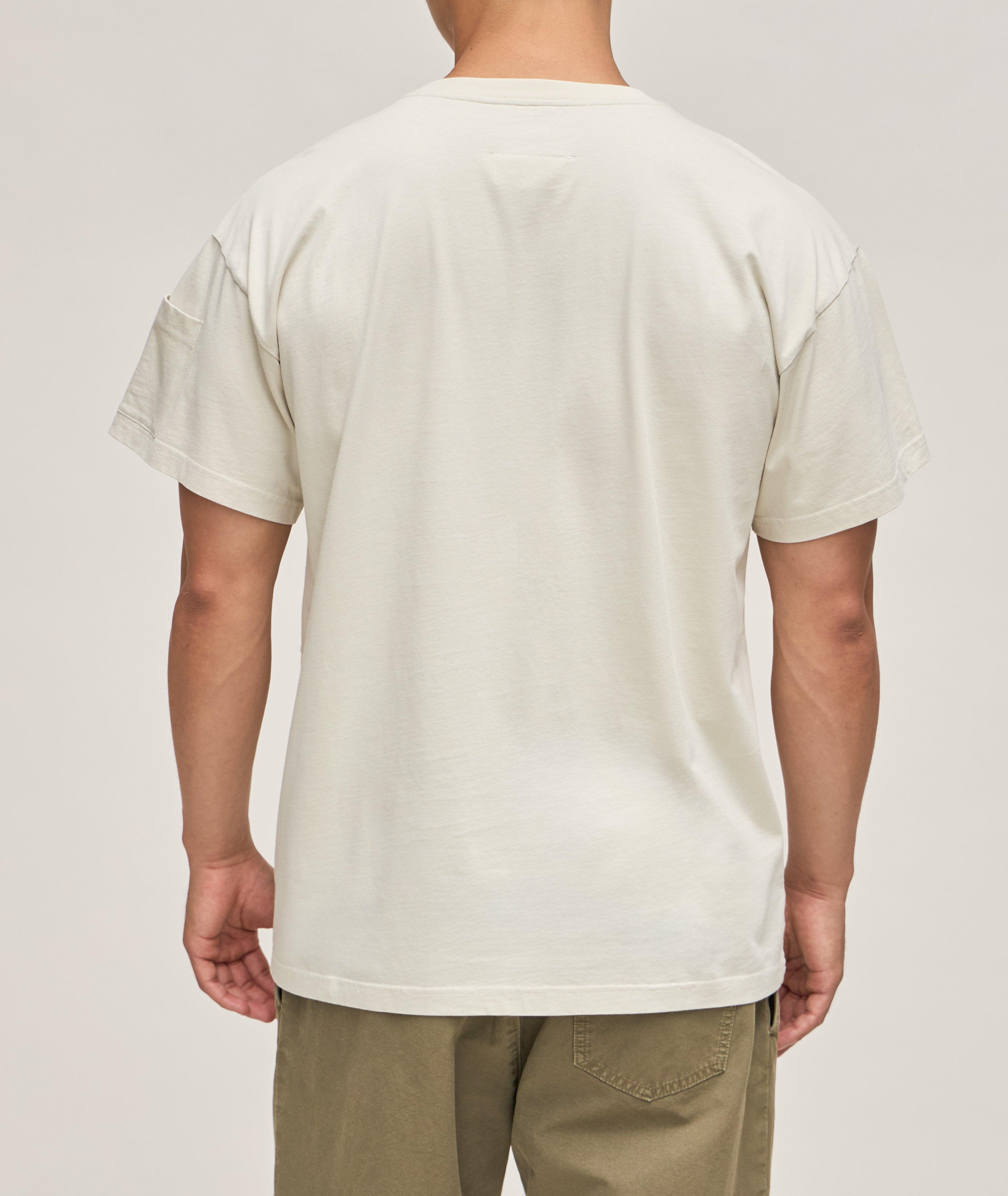 Multi-Pocket Utility Cotton T-Shirt image 2