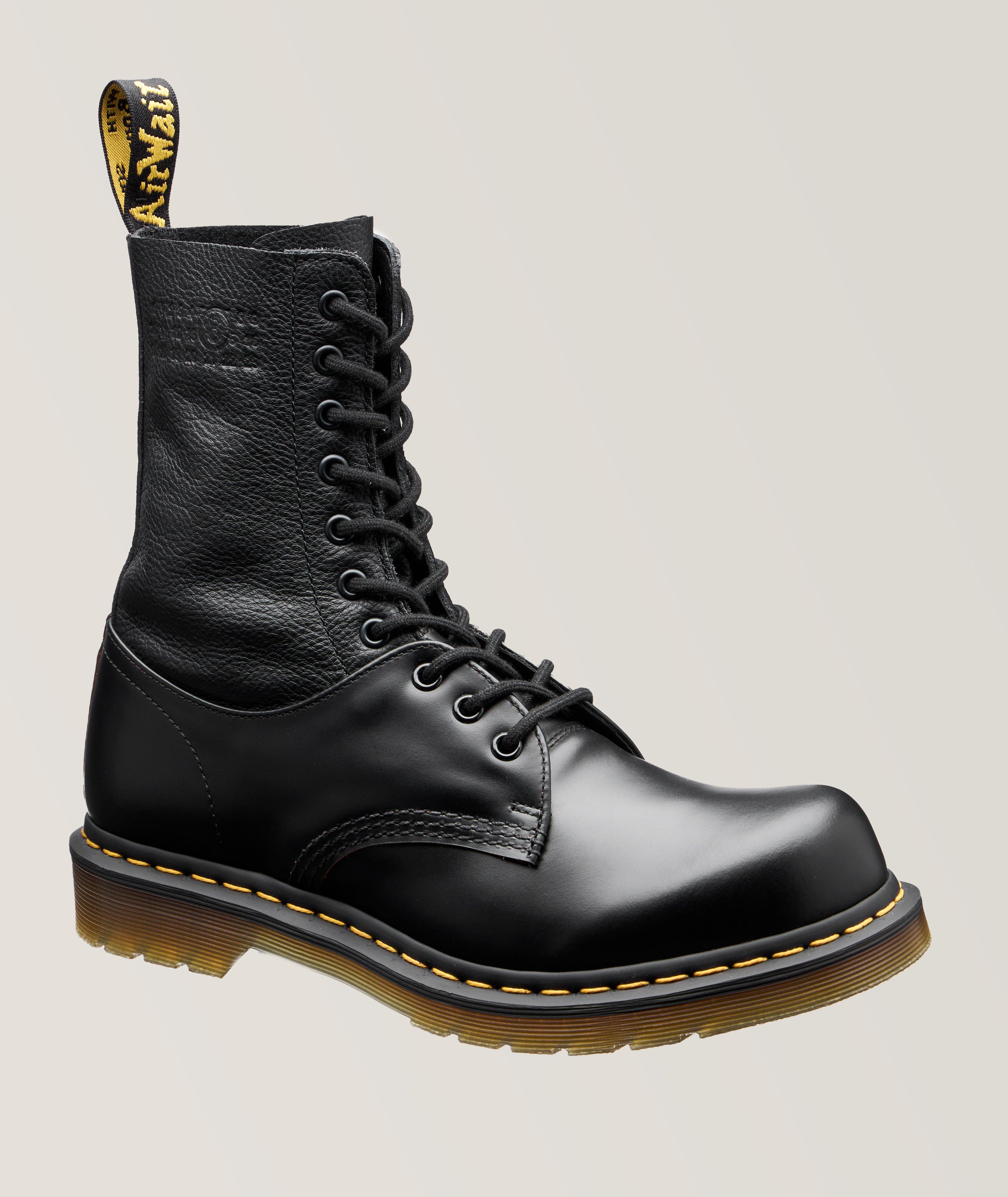 X Dr. Martens 1490 Twist 10 Eye Ankle Boots image 0