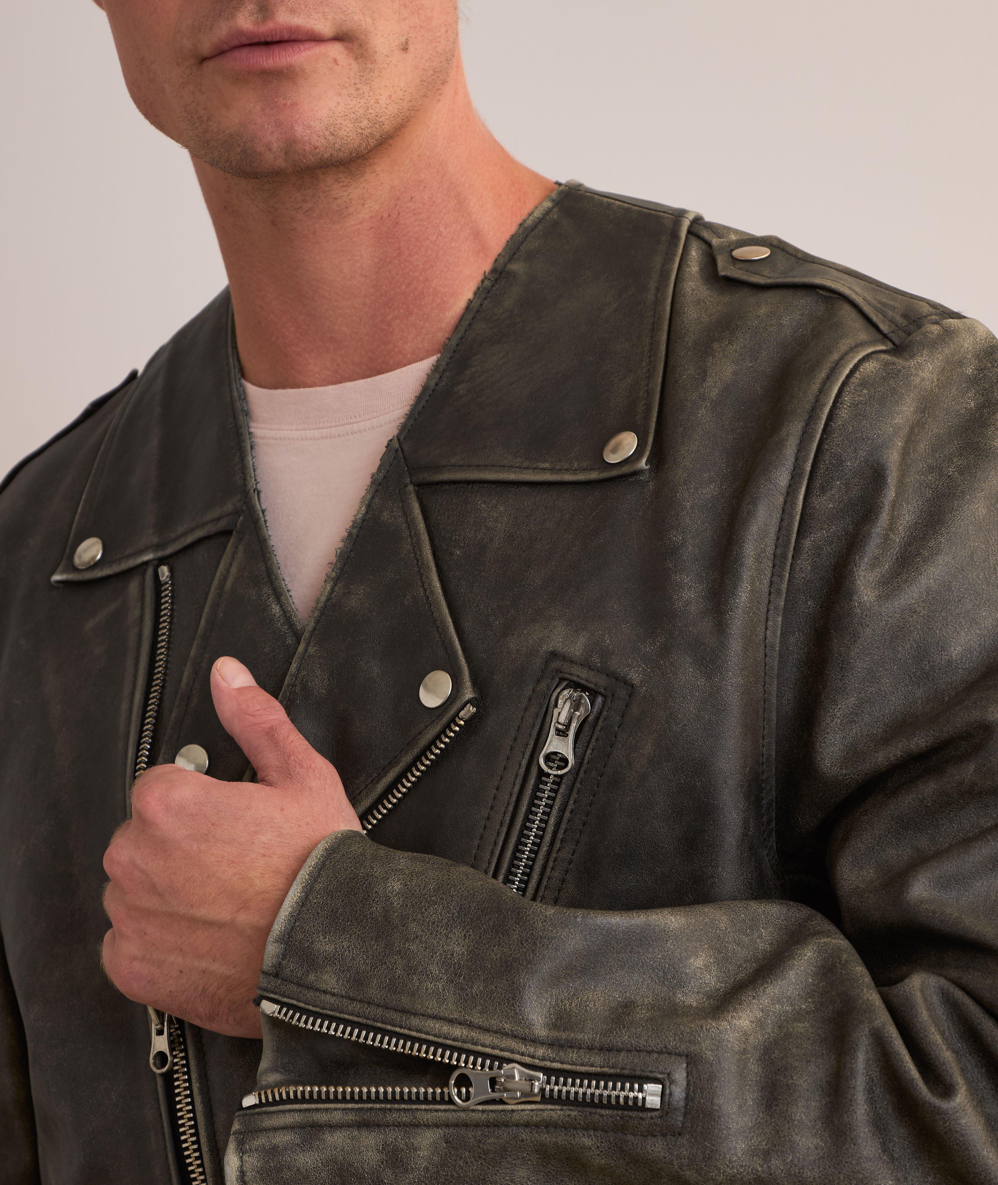 L'Oiel Leather Jacket  image 3