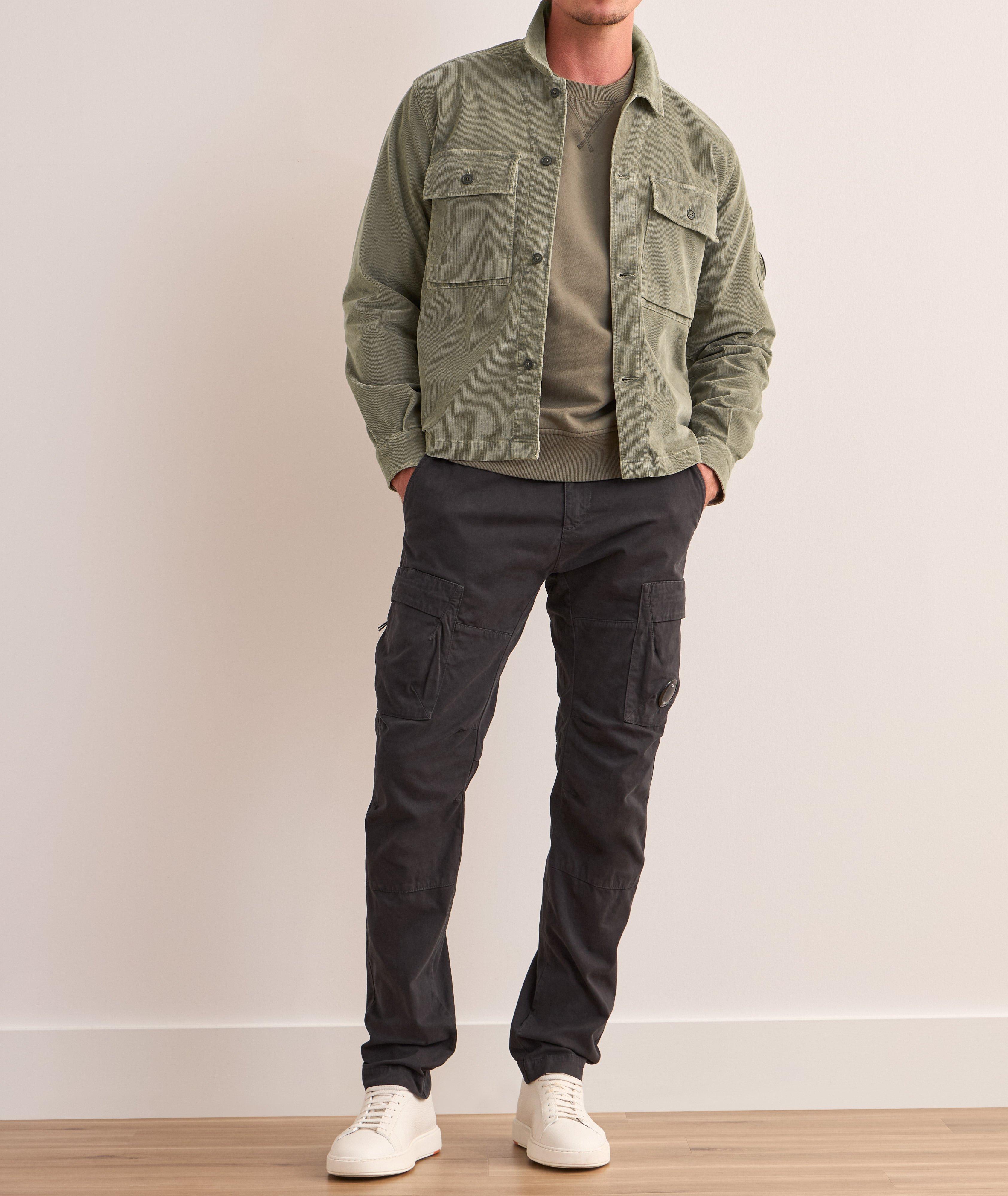 Corduroy Stretch-Cotton Overshirt   image 4