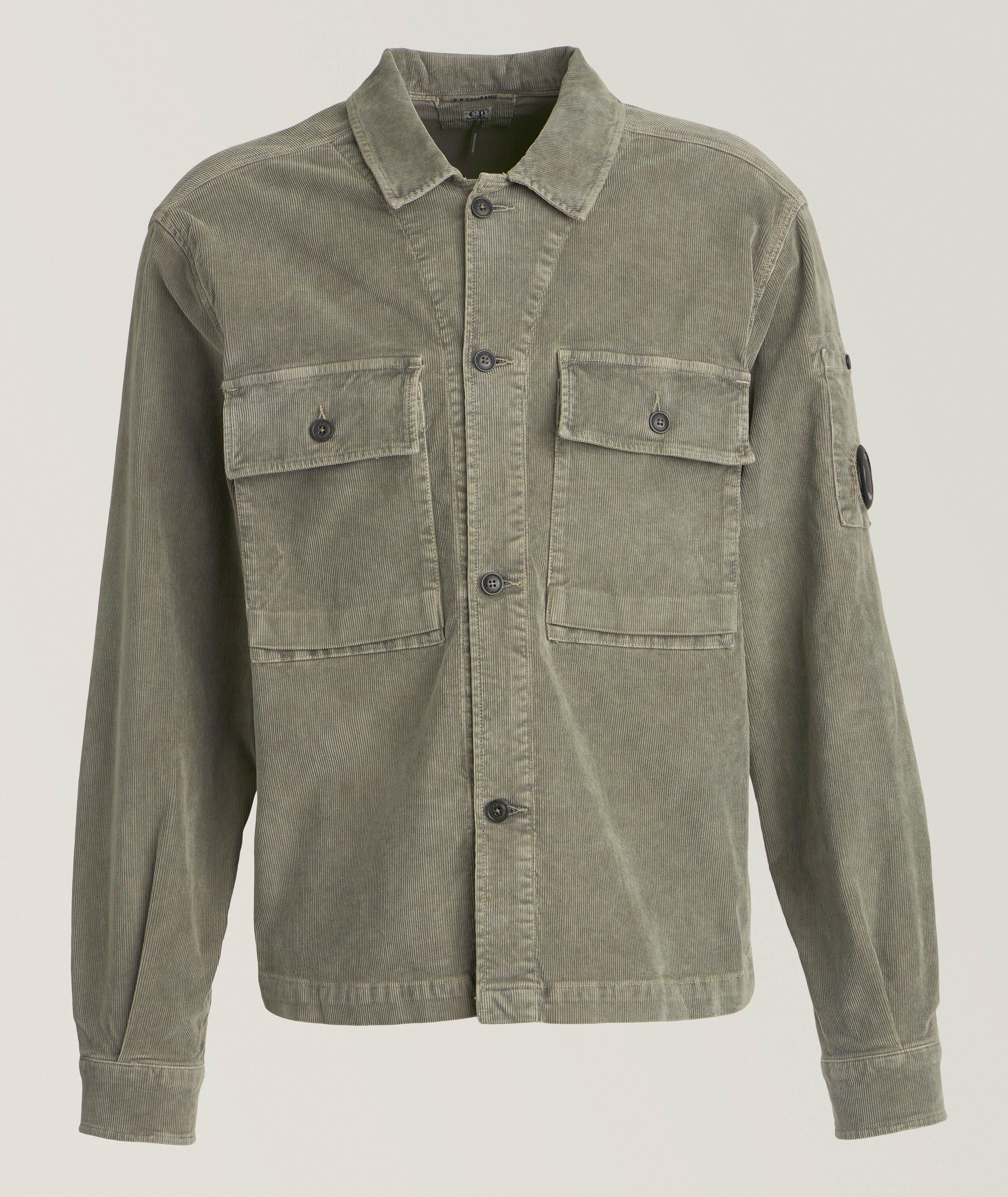 Corduroy Stretch-Cotton Overshirt   image 0