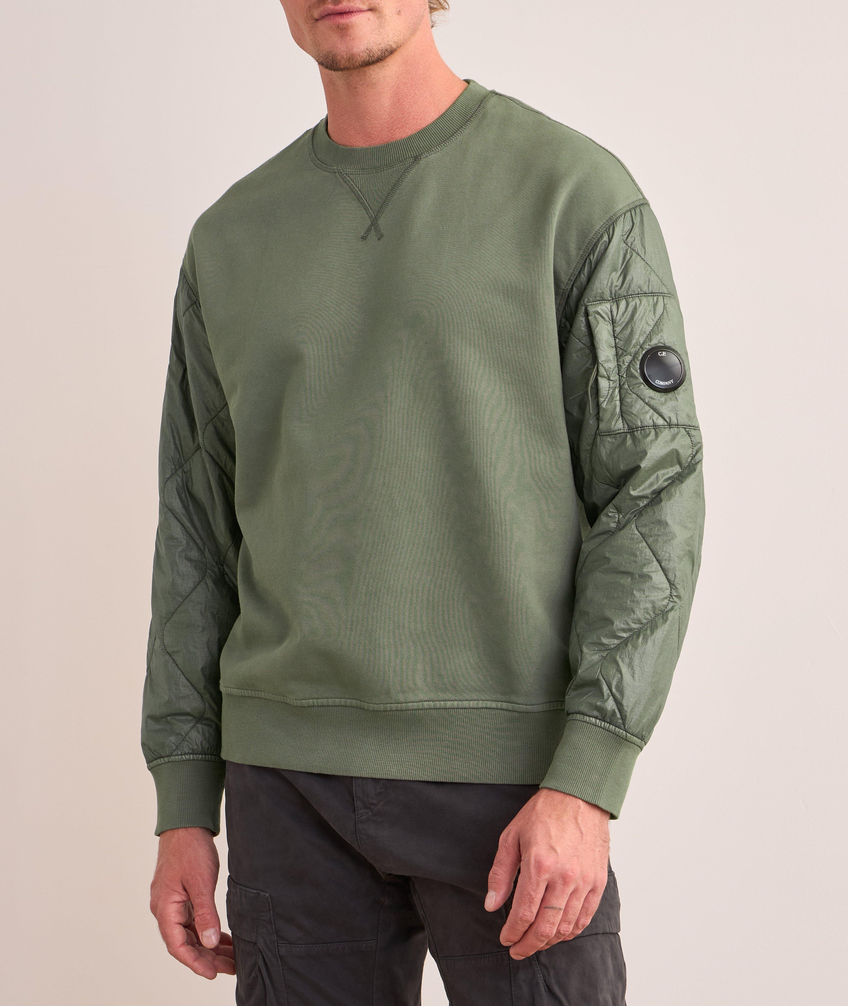 Quilted Panel Sweatshirt  image 1