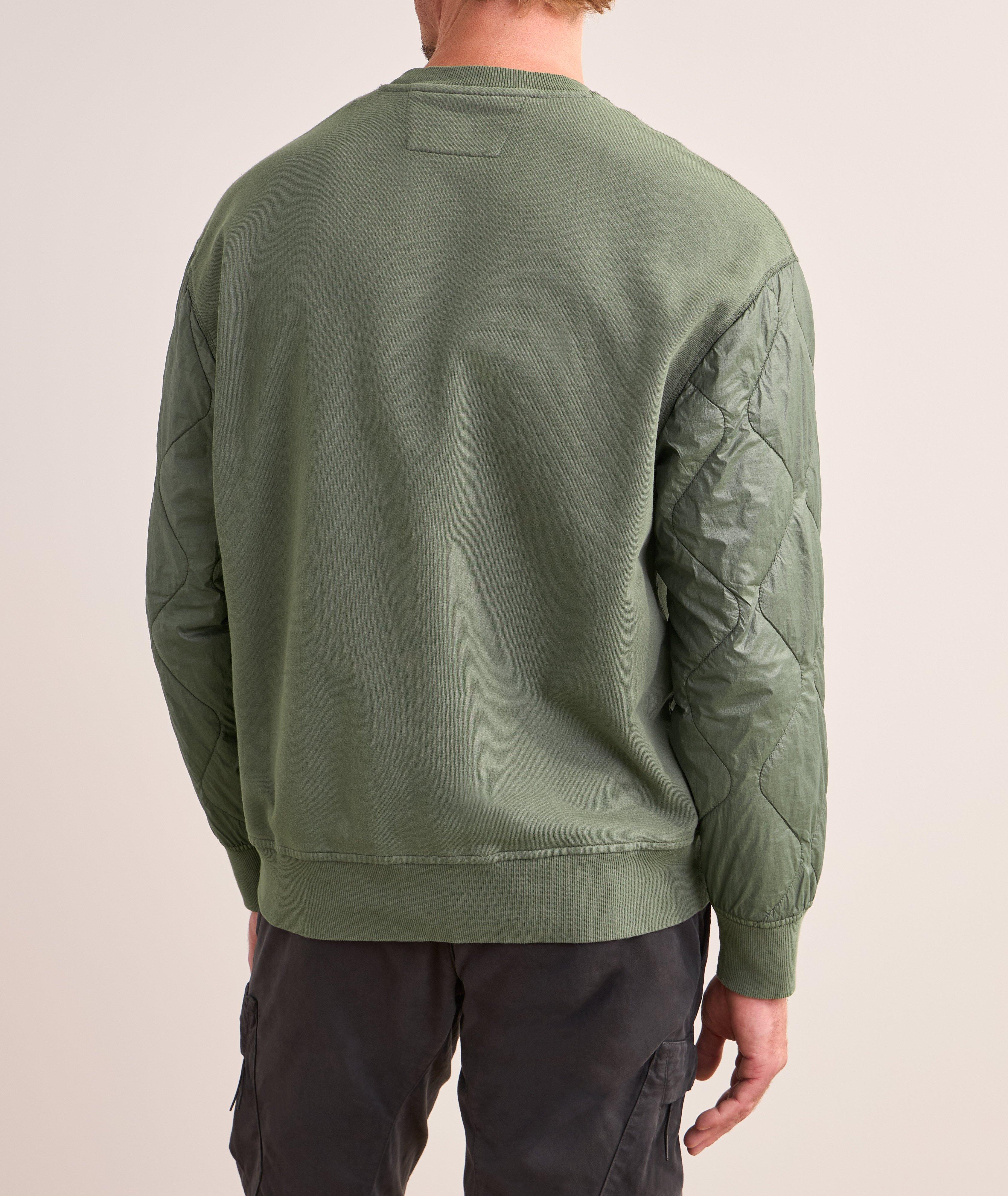 Quilted Panel Sweatshirt  image 2