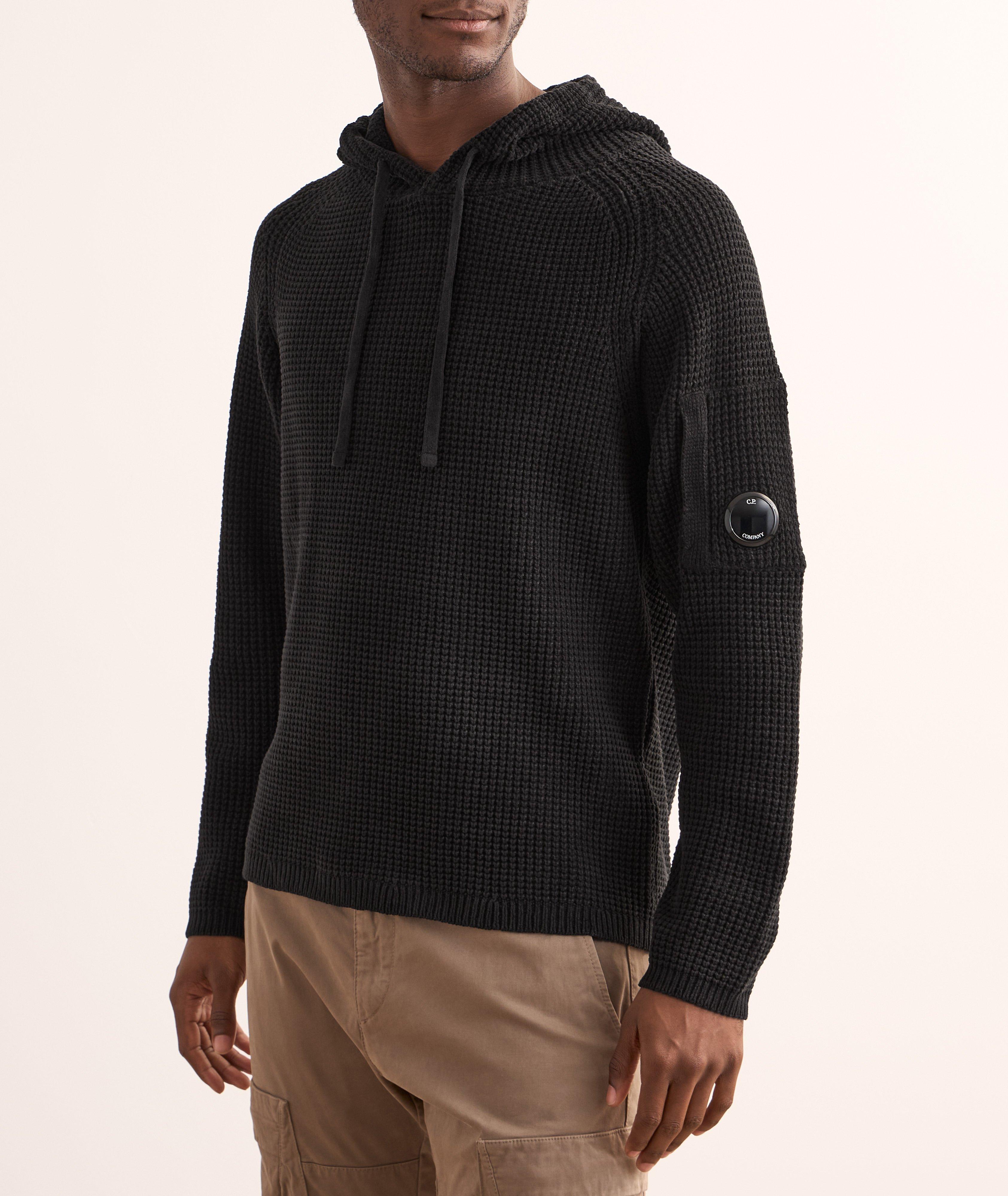 Lens Detail Hooded Sweater  image 1
