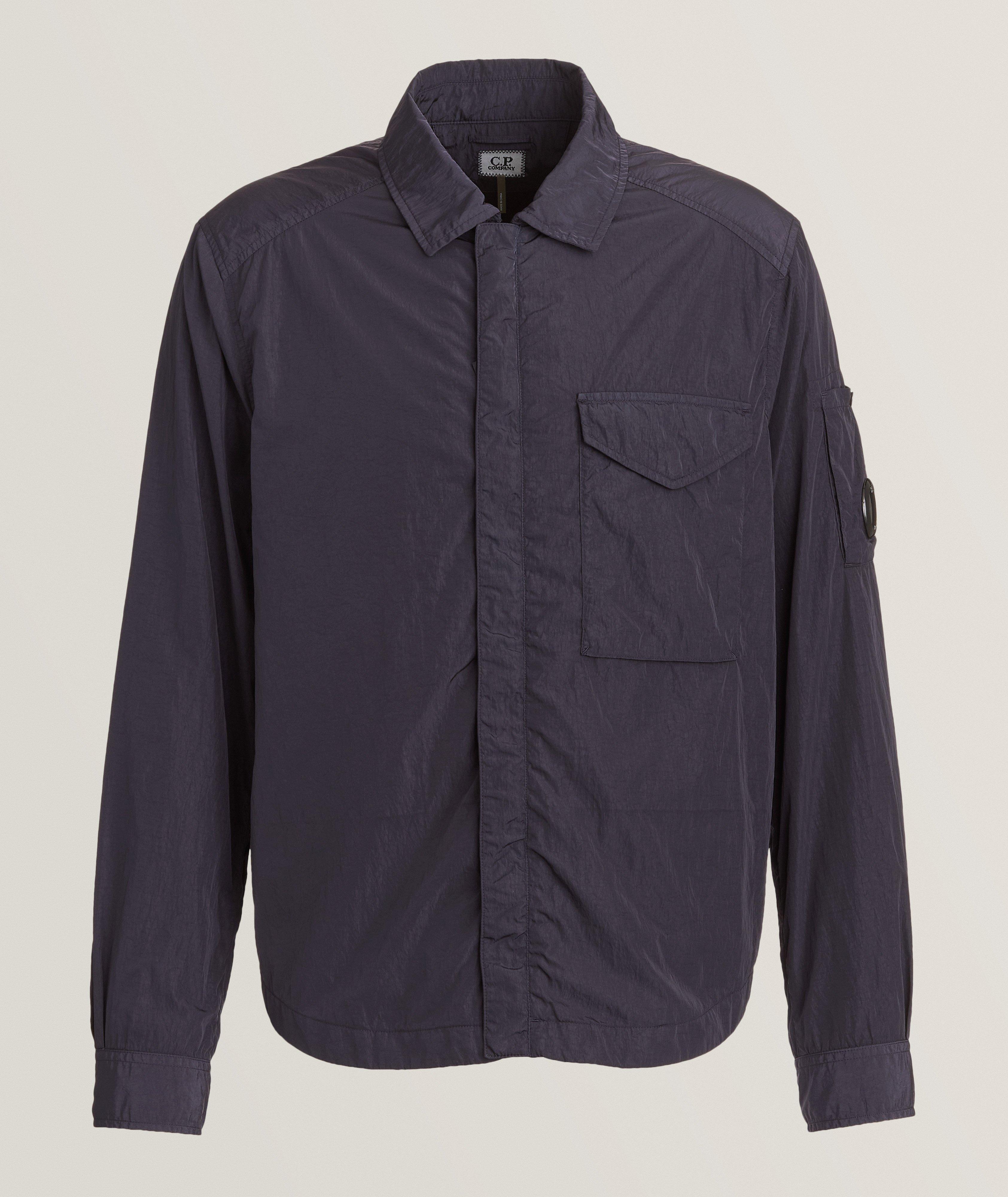 Lens-Embellished Overshirt image 0