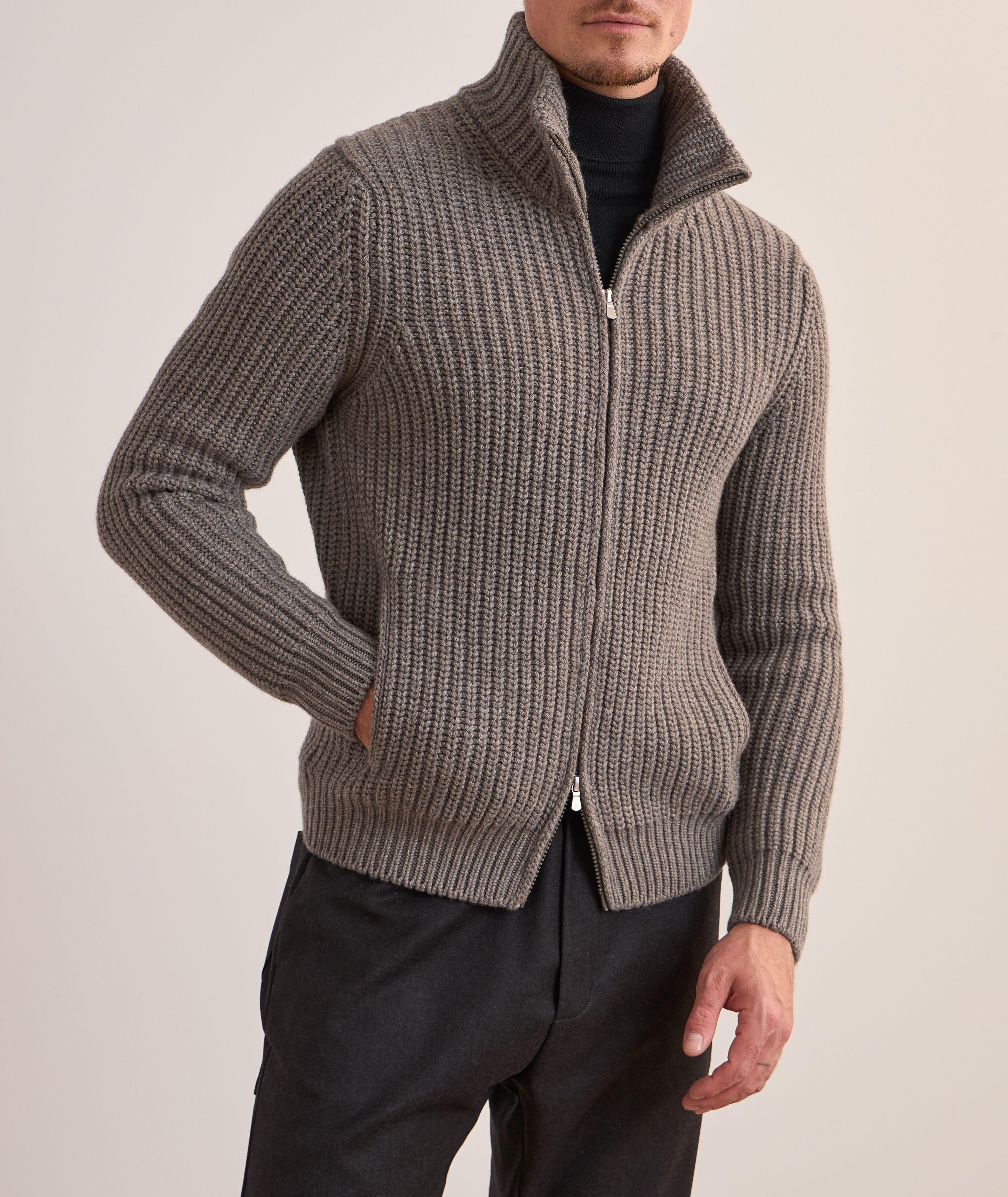 Heavy Gauge Full-Zip Sweater image 1