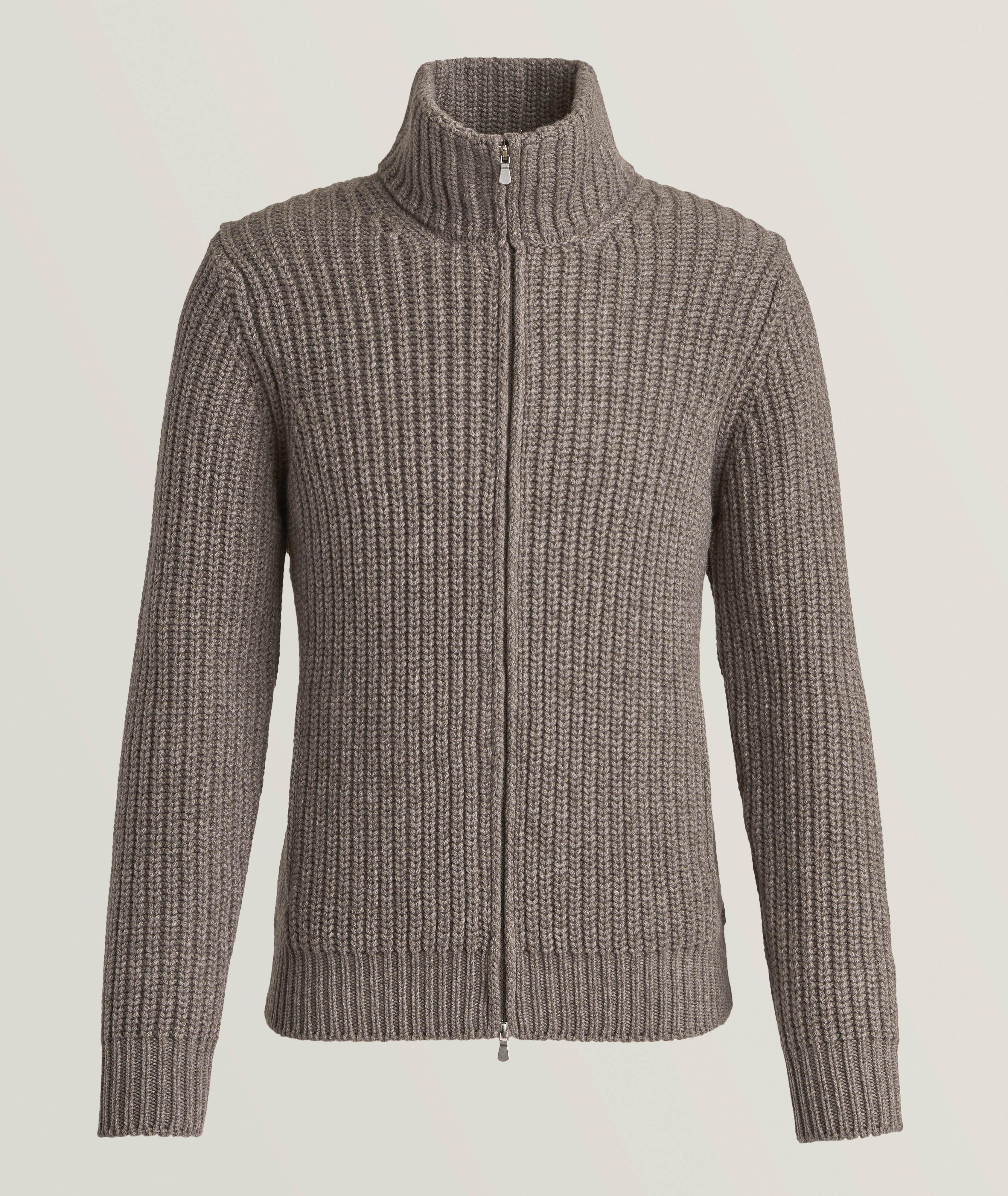 Heavy Gauge Full-Zip Sweater image 0