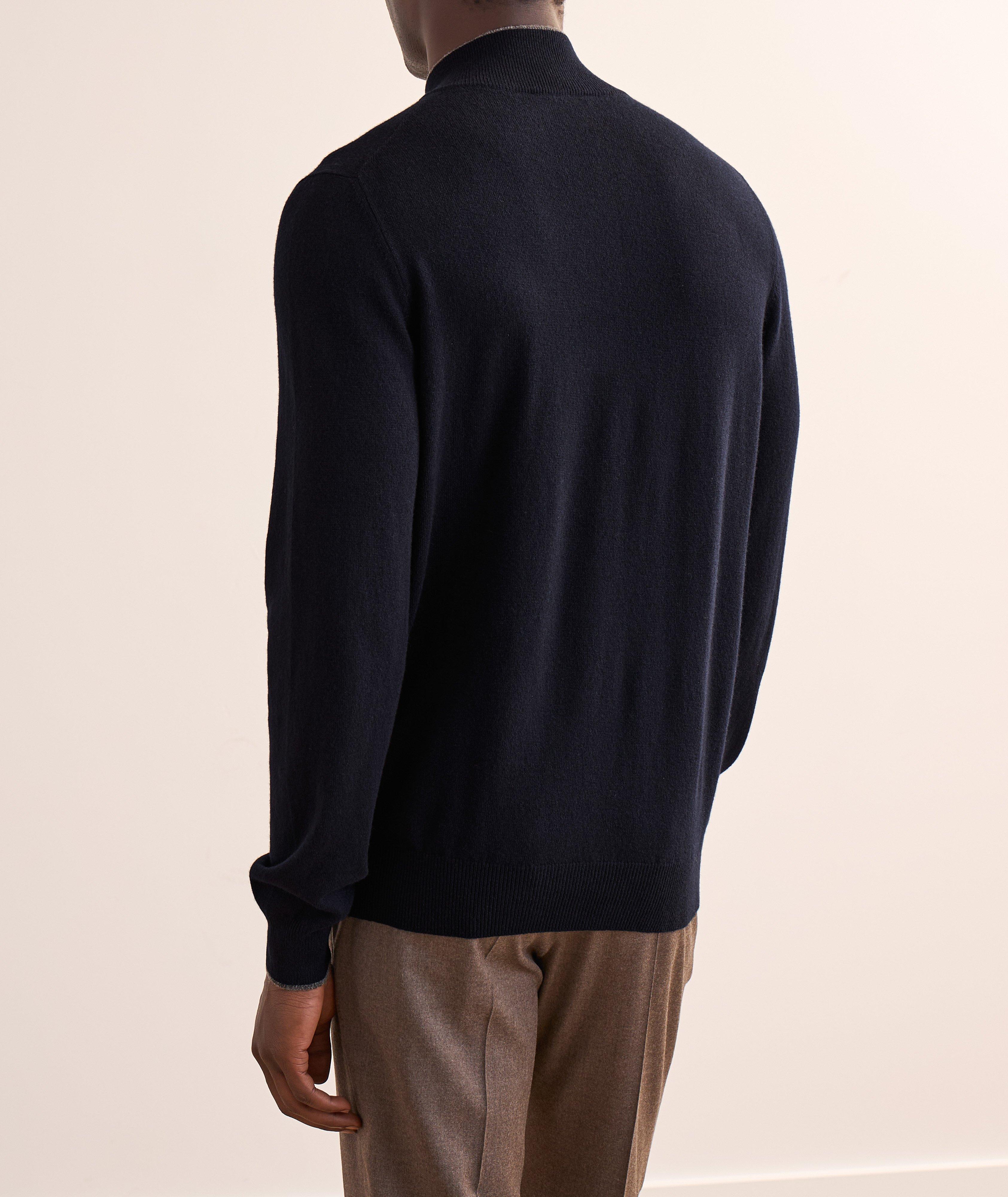 Wool-Blend Half-Zip Sweater  image 2