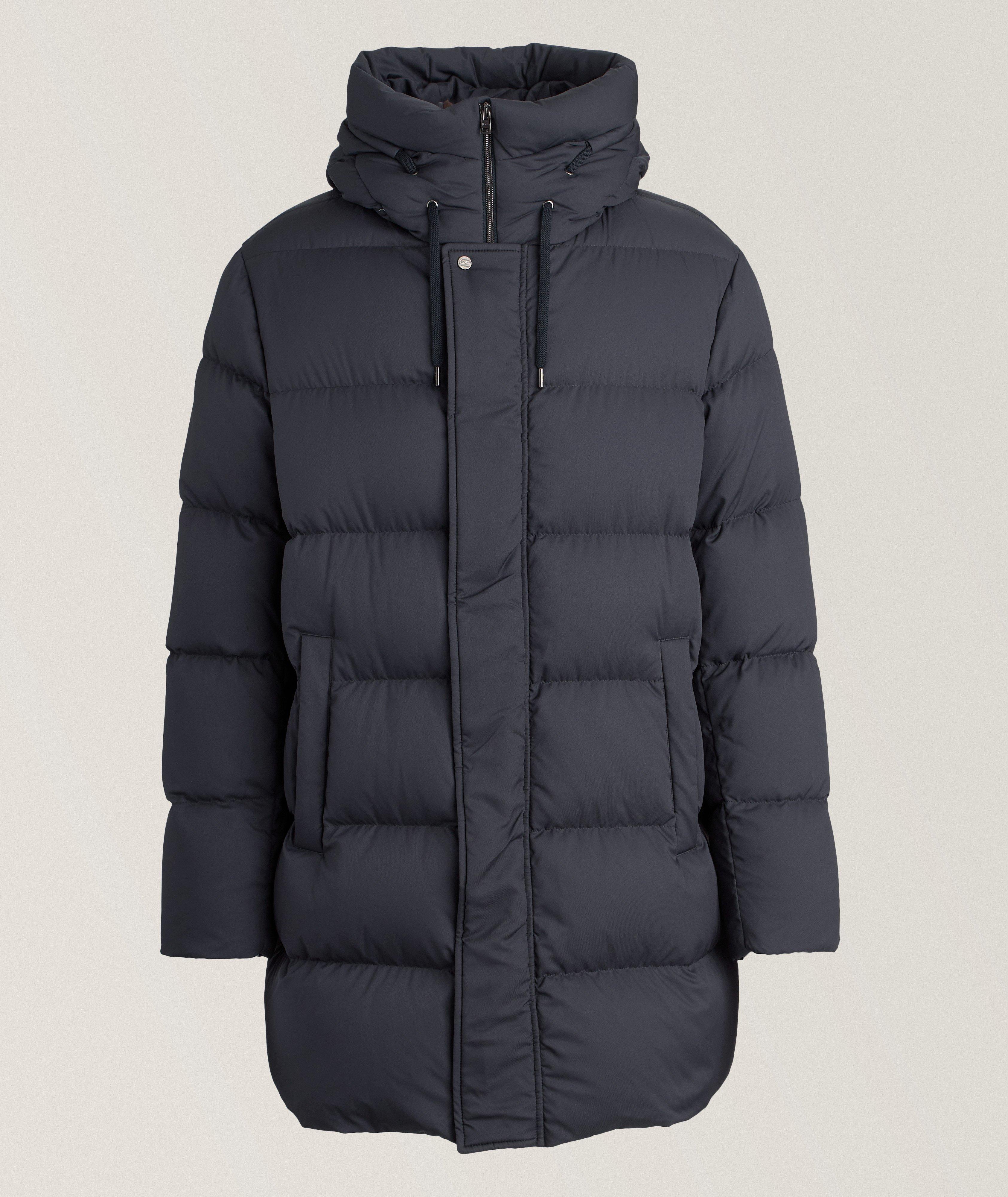 Long Down-Filled Puffer Coat image 0