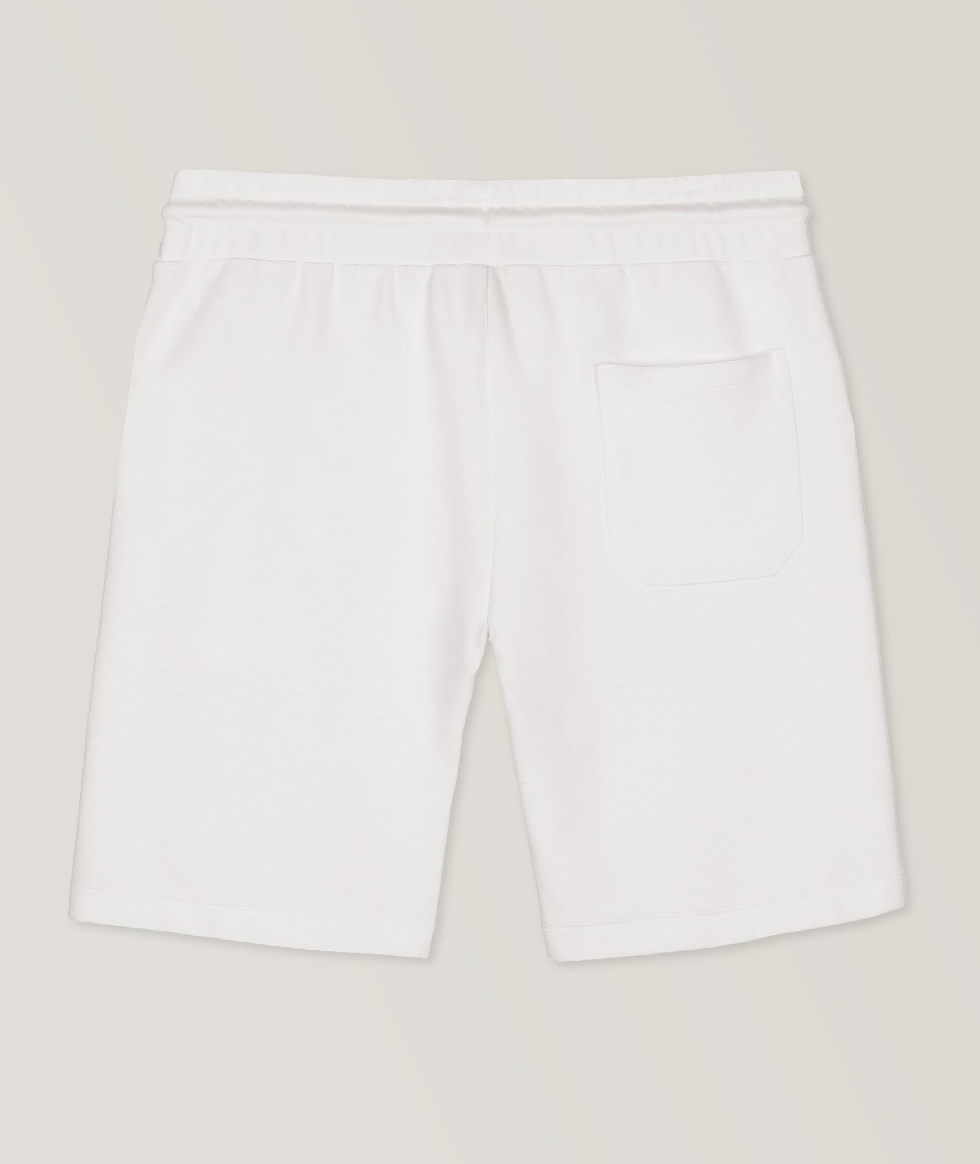 Nower Ottoman Weave Stretch-Cotton Shorts image 1