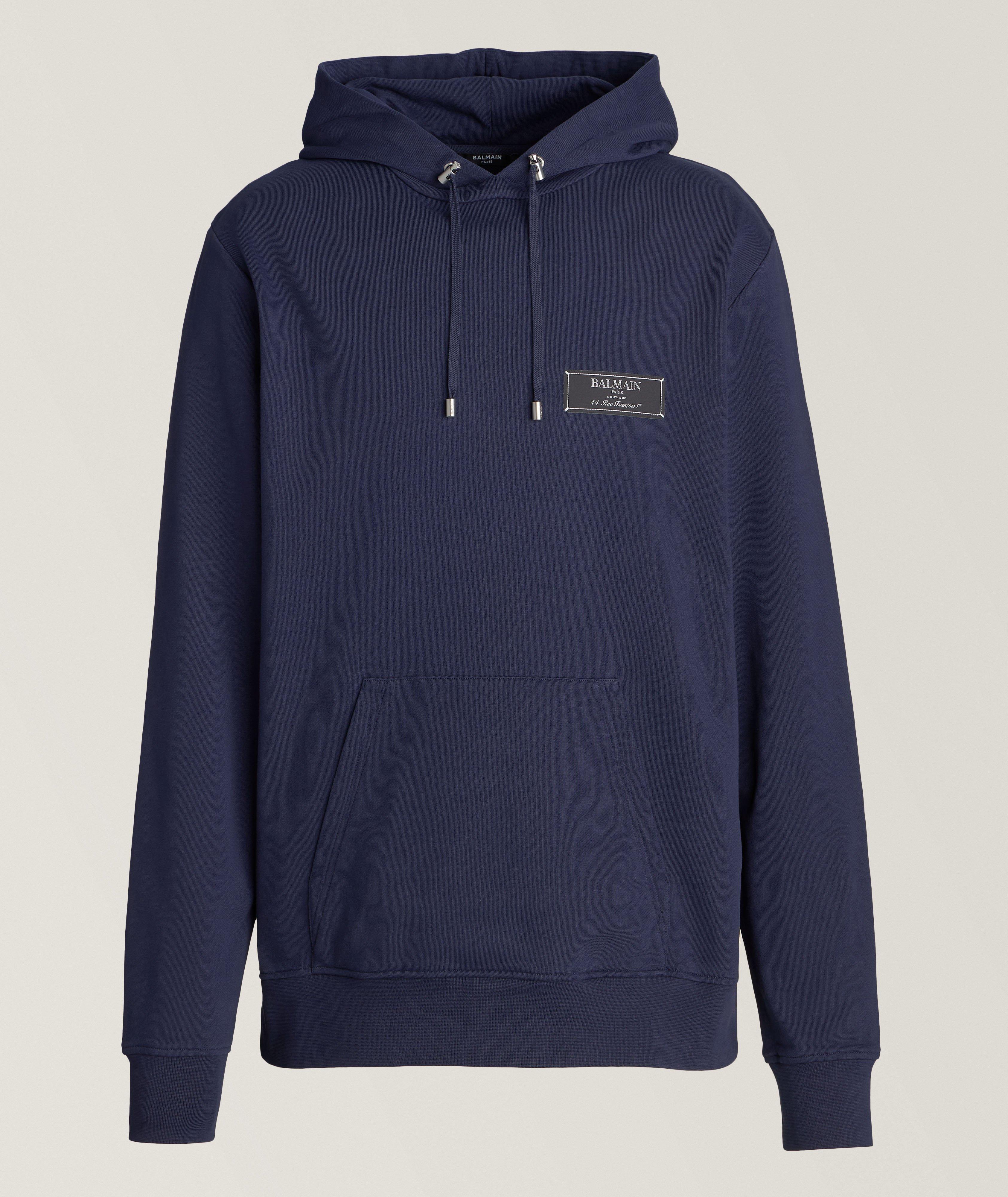 Balmain signature hoodie online