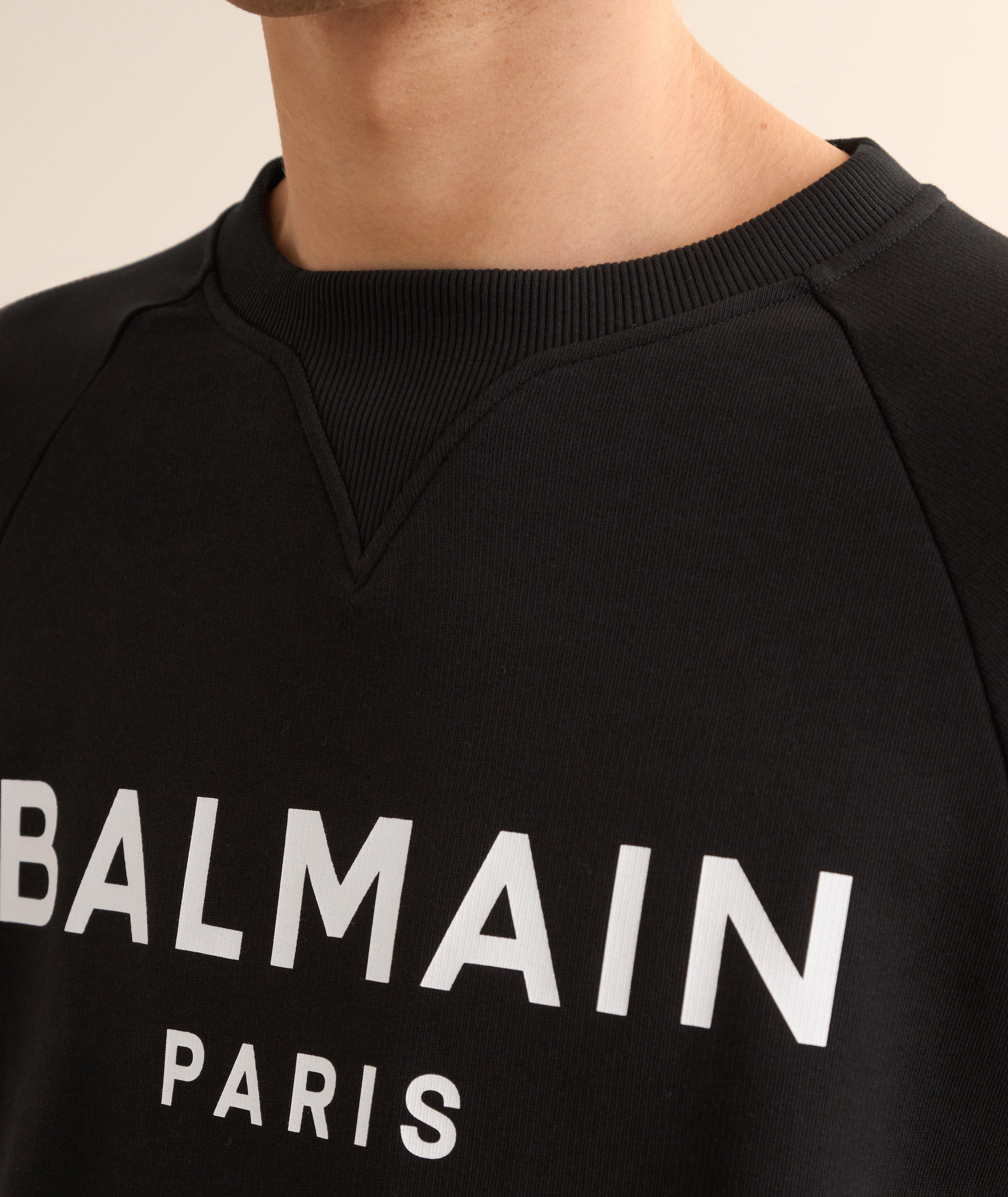 Pull en coton avec logo image 3