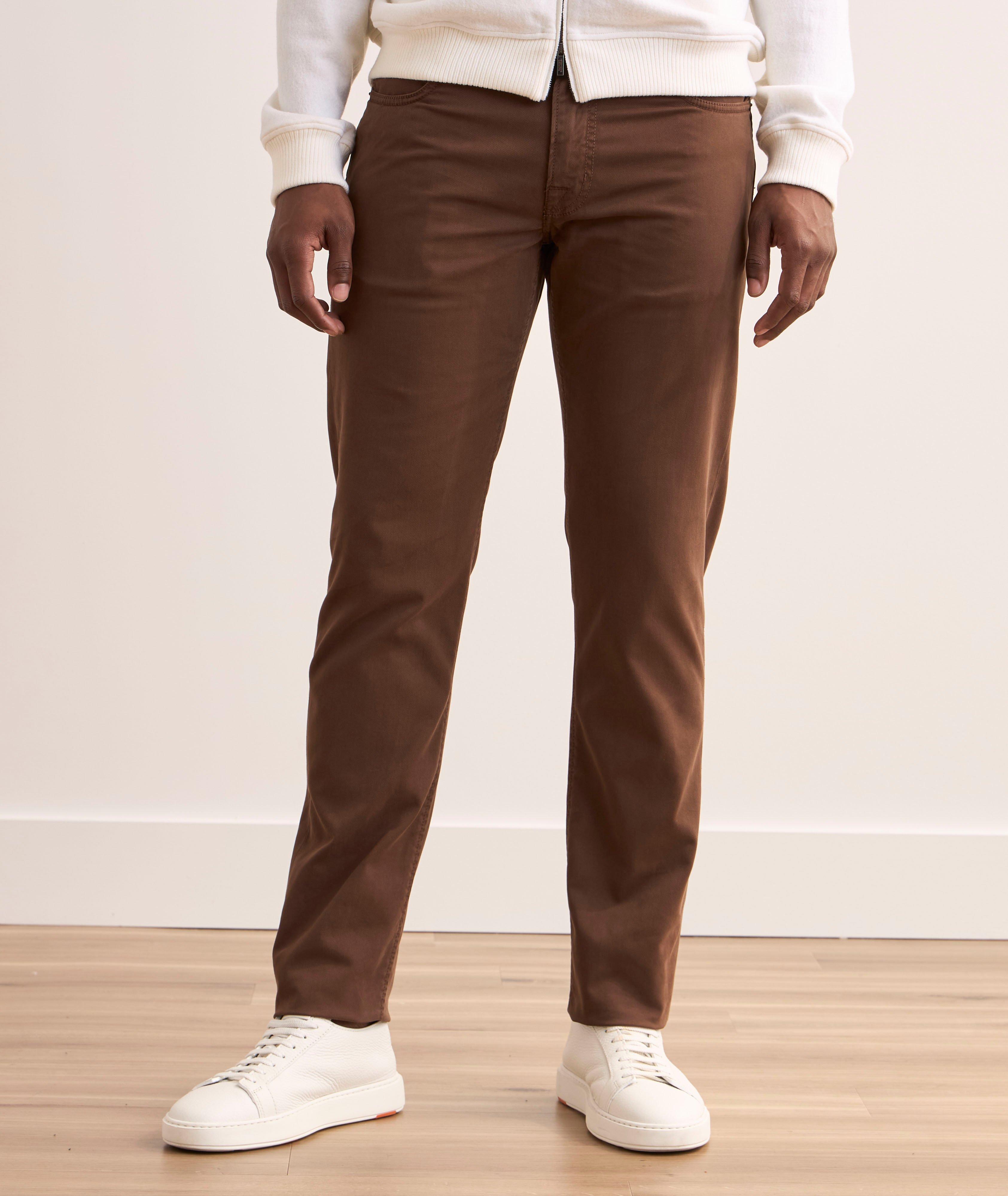 Steve Stretch-Cotton Five Pocket Pants image 2