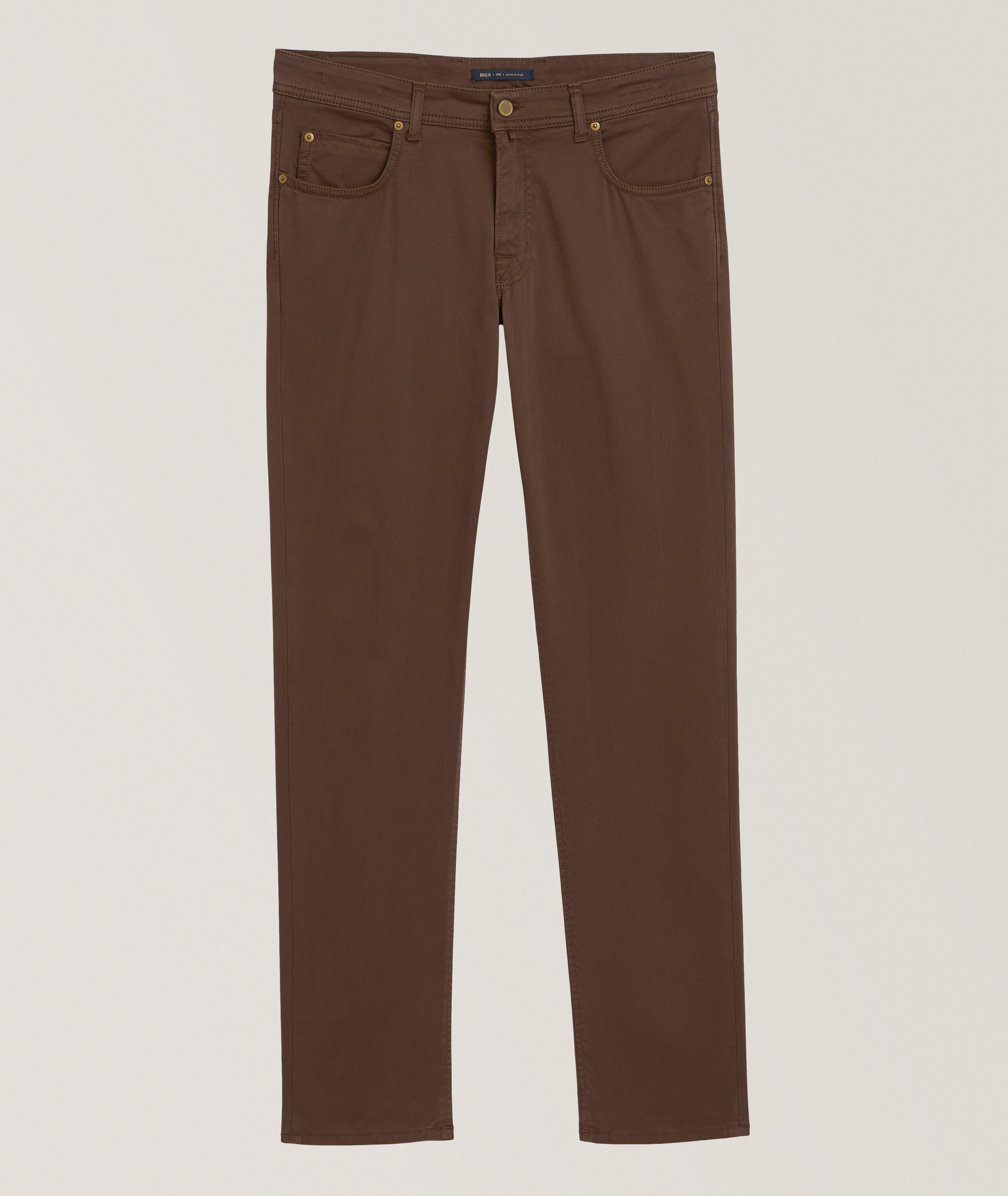 Steve Stretch-Cotton Five Pocket Pants image 0