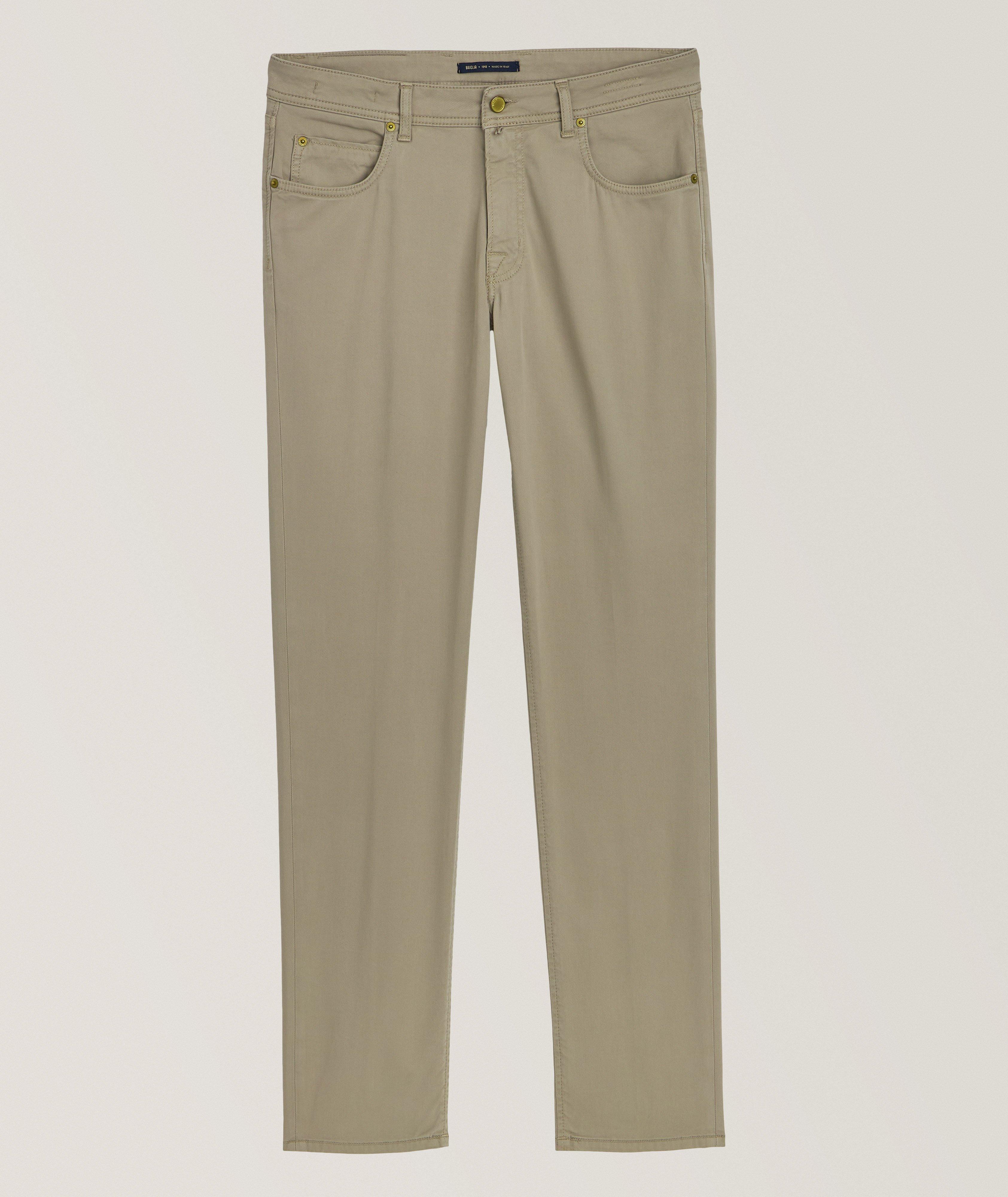 Steve Stretch-Cotton Five Pocket Pants image 0