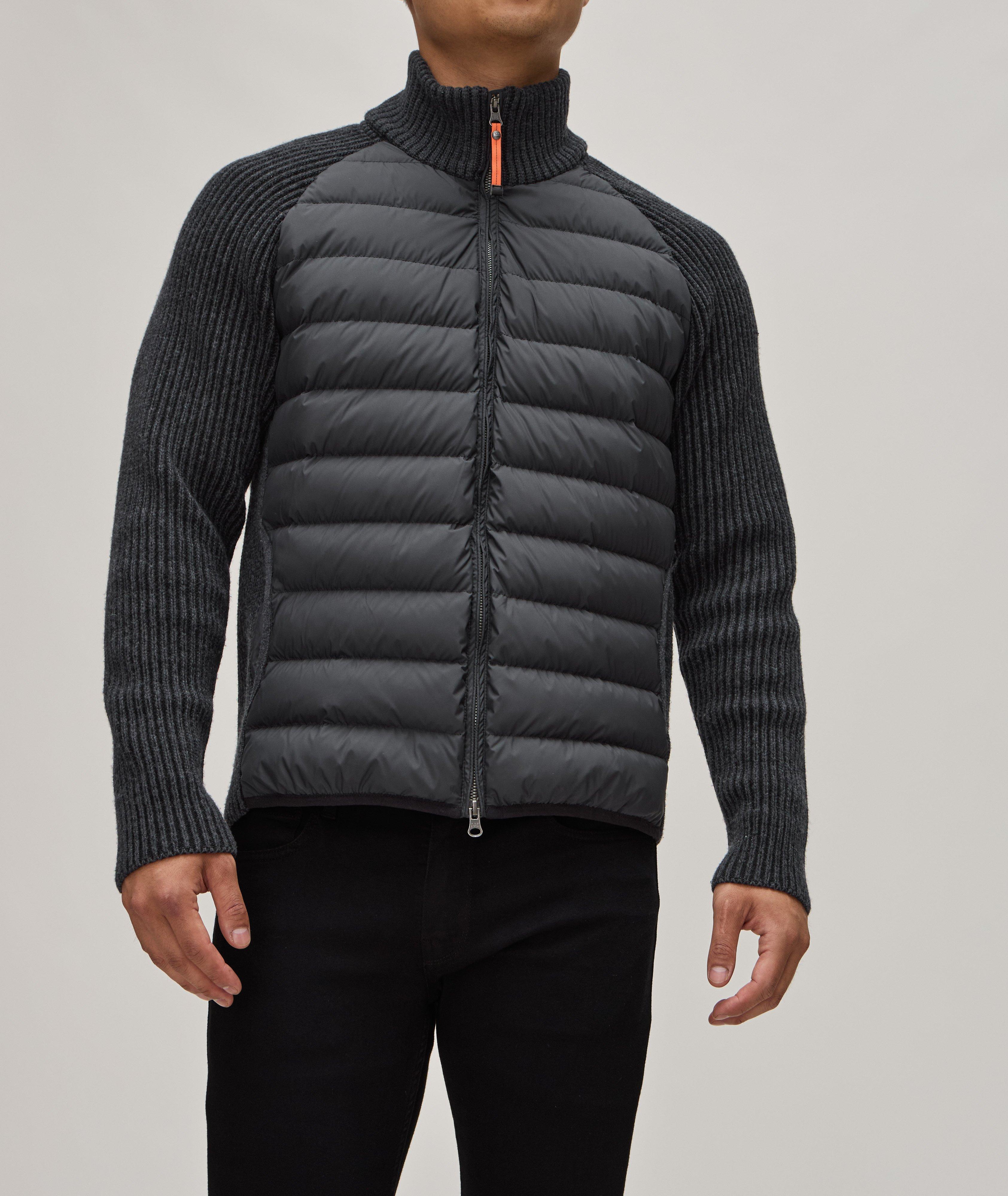 Olmo Hybrid Ribbed Merino Wool-Blend Sweater  image 1