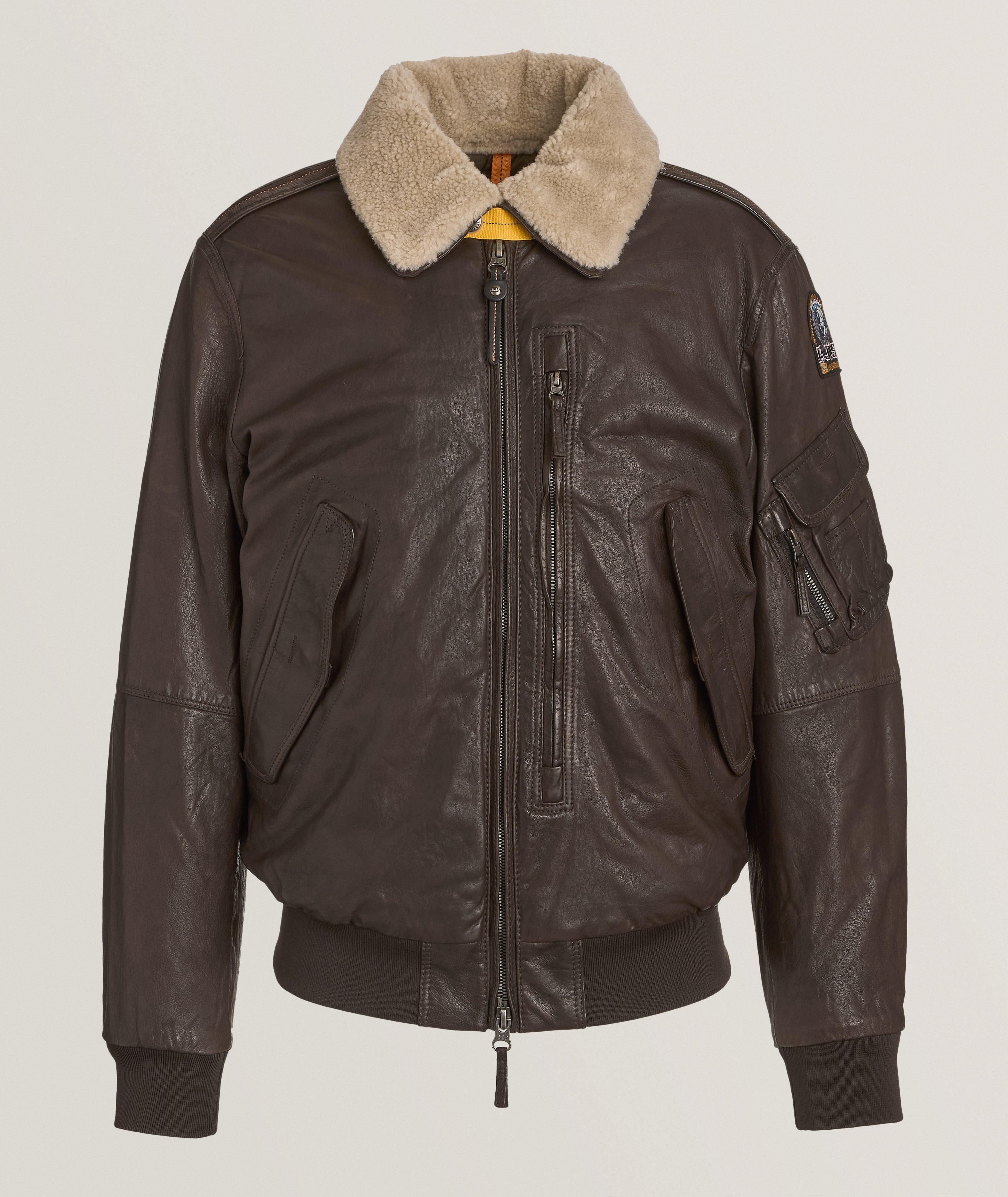 Blouson de style aviateur Josh en cuir image 0