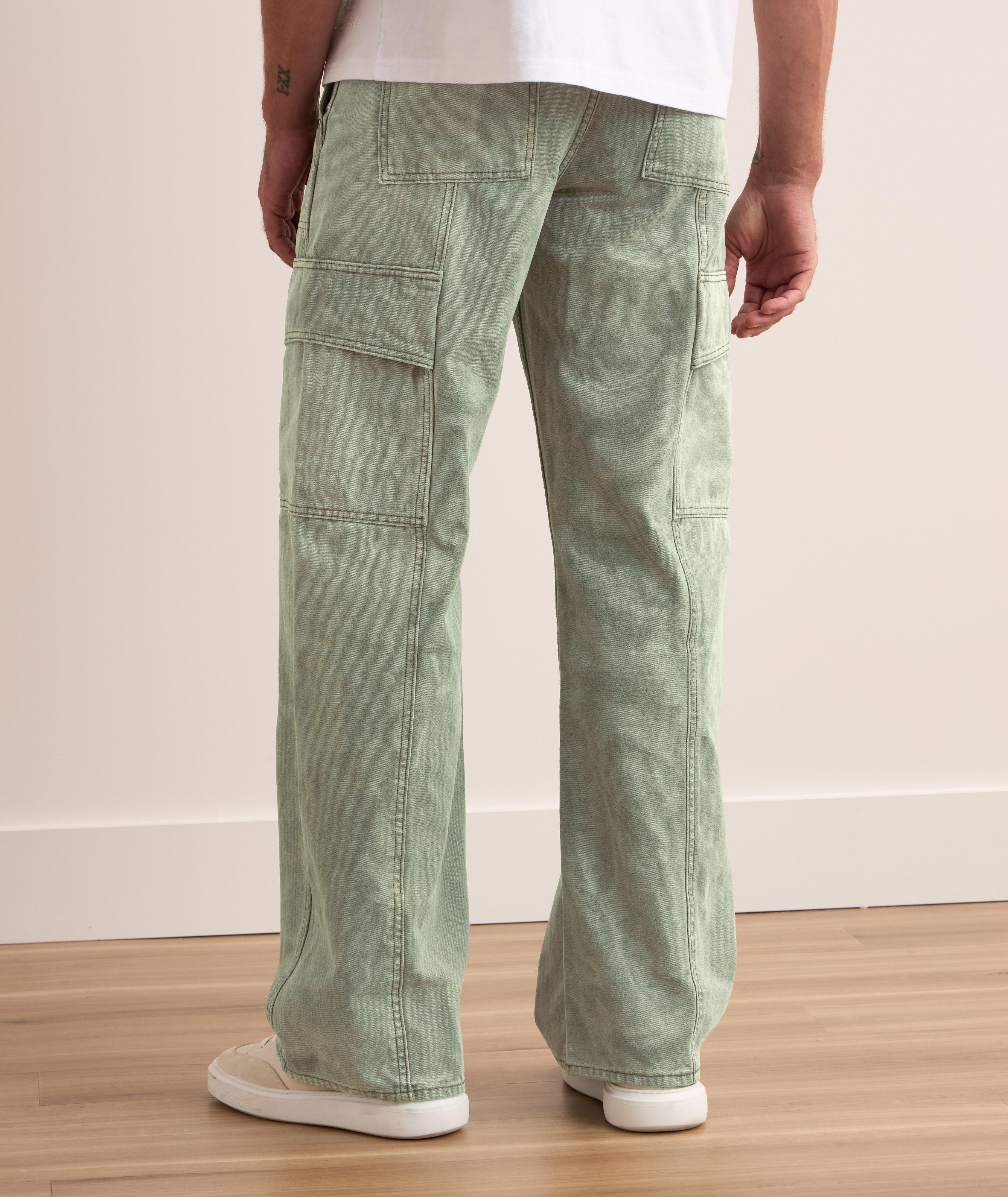 Pantalon cargo en toile de coton image 2