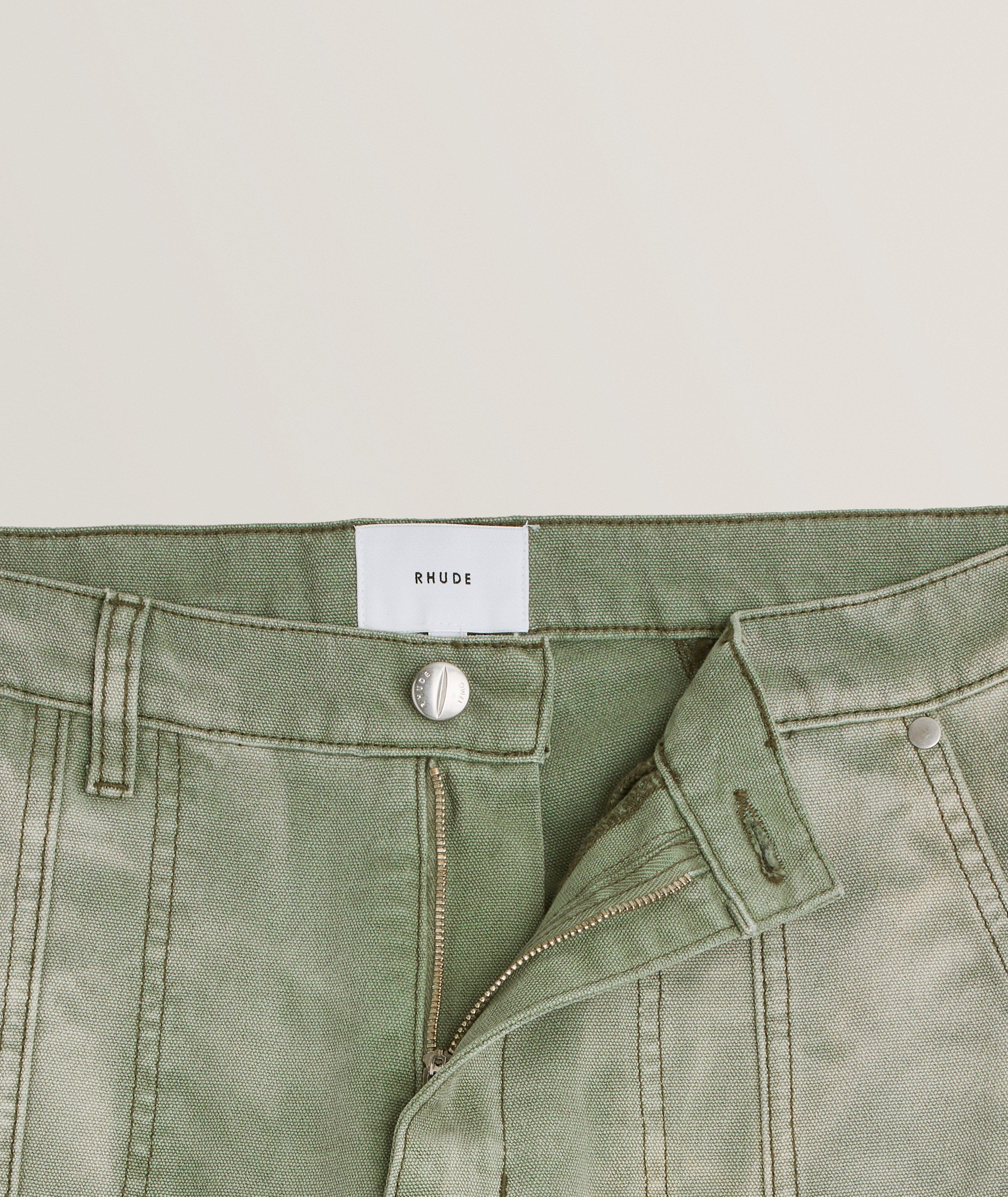 Canvas Cotton Cargo Pants image 4