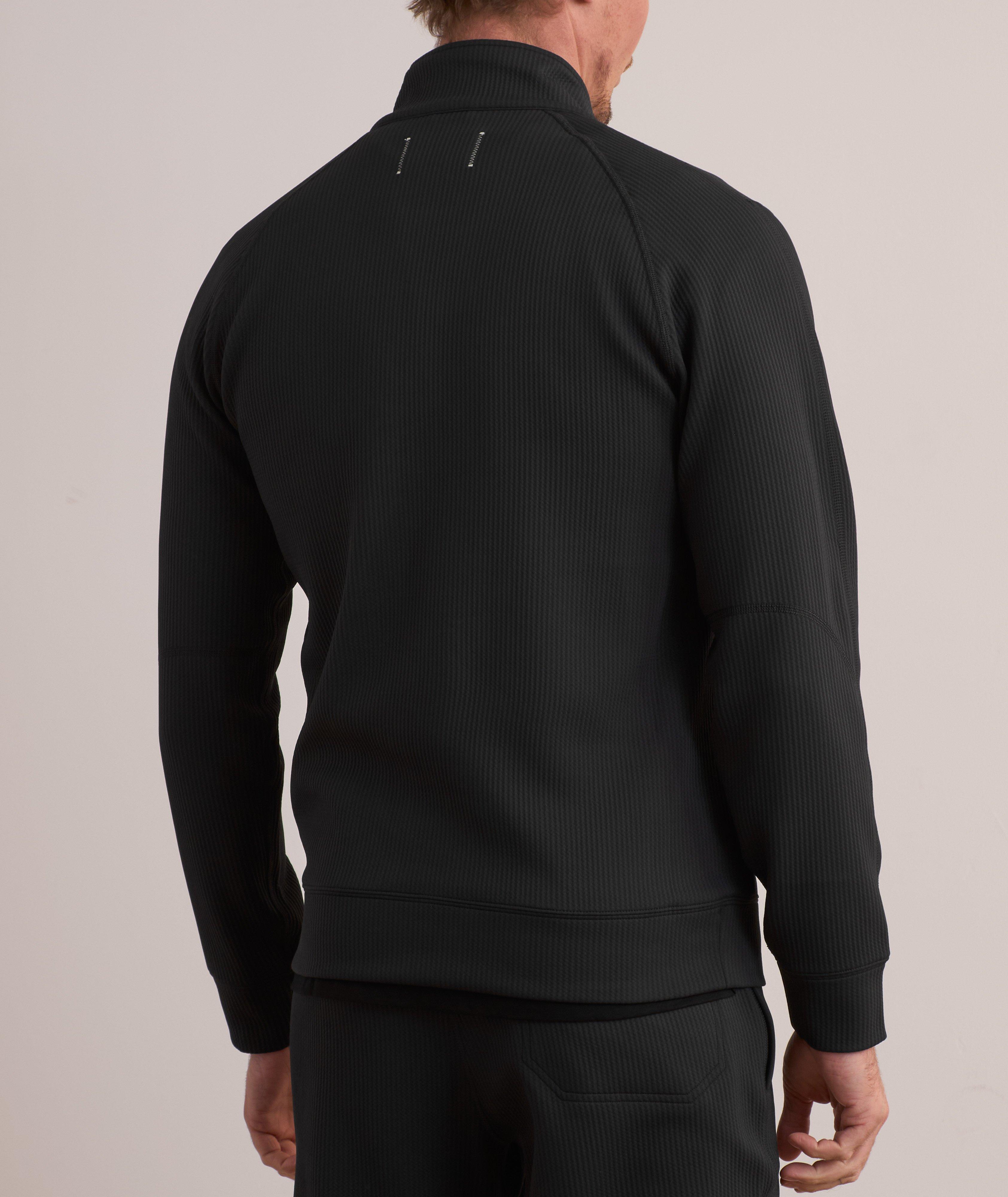 Double-Knit Half-Zip Sweater image 2