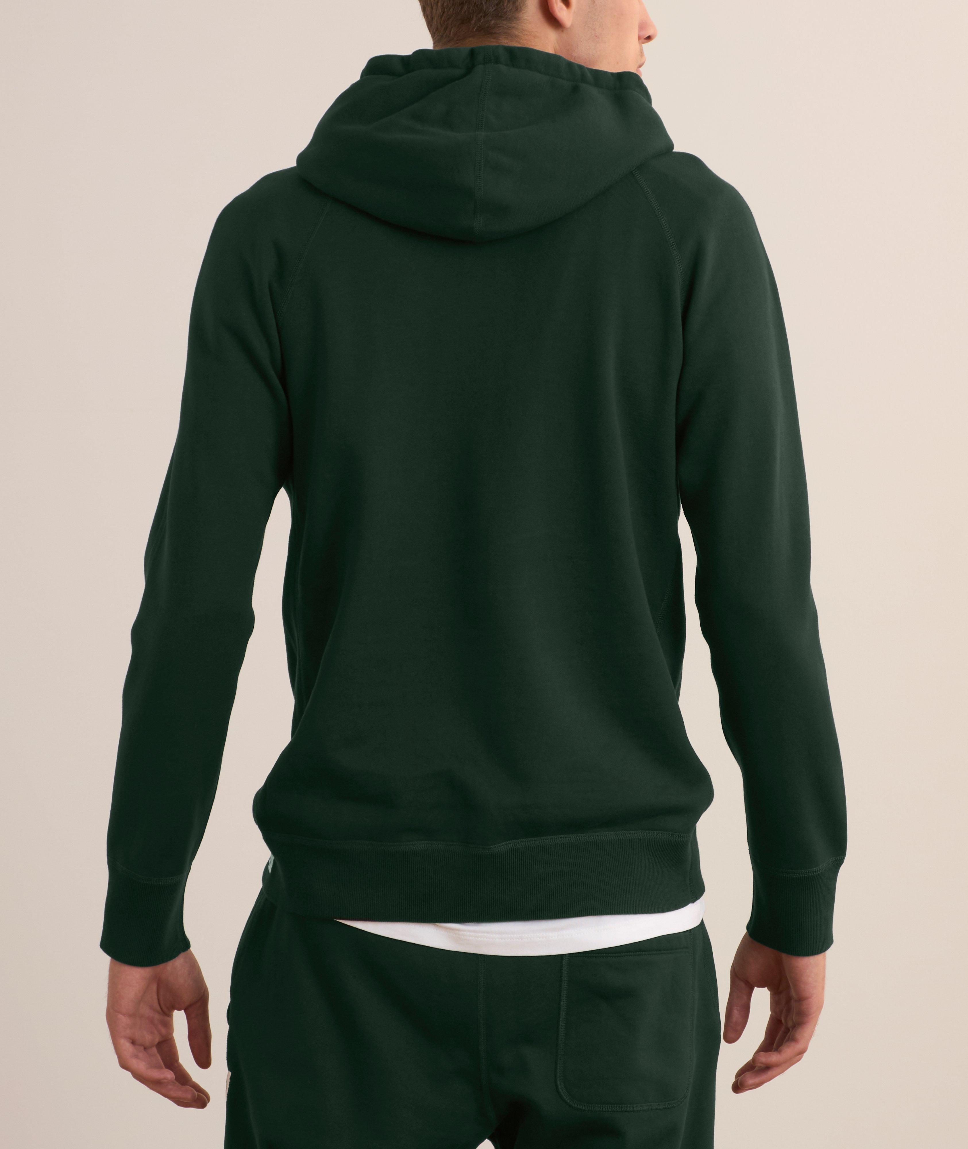 Cotton Drawstring Hooded Sweater    image 2