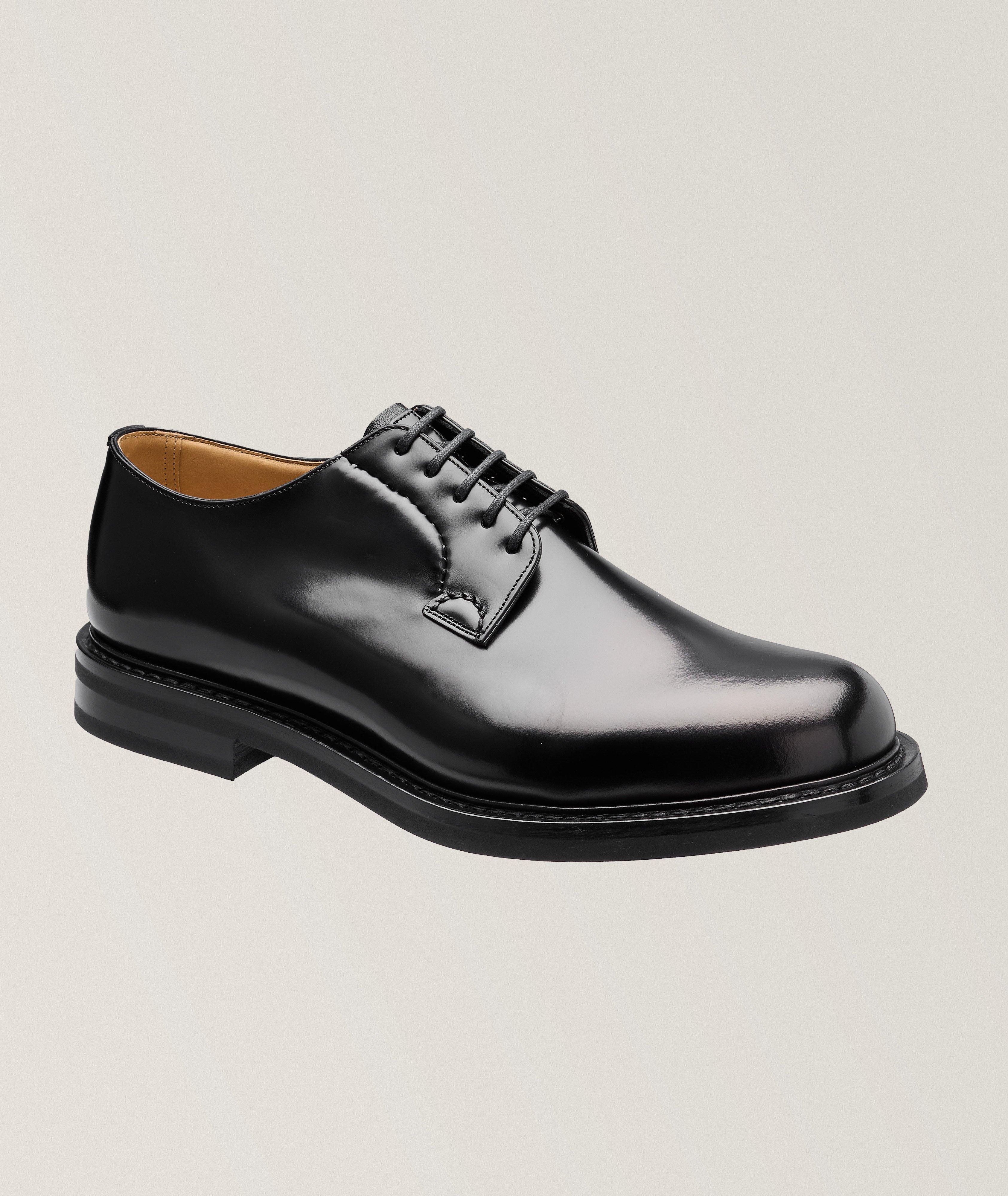 Shannon Polished Leather Derbies image 0