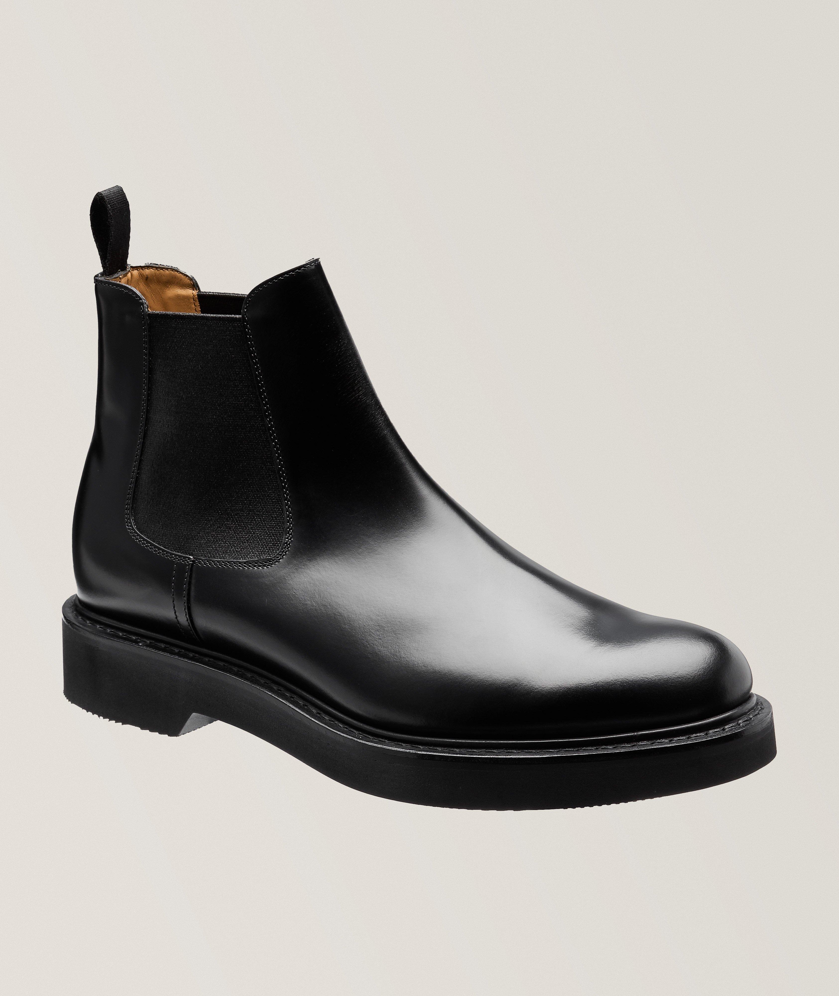 Leicester Polished Leather Chelsea Boots image 0